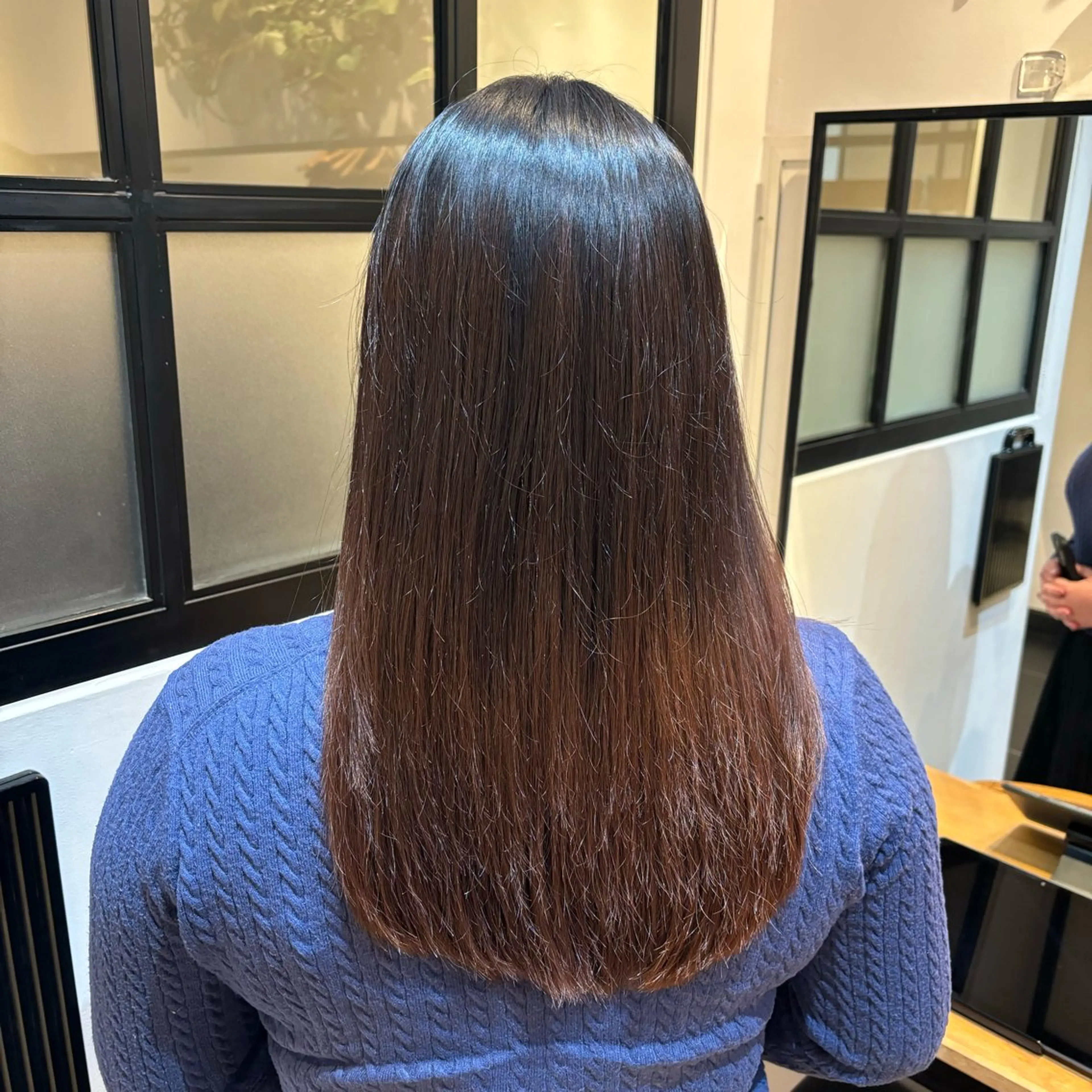 ロング 縮毛矯正 縮毛矯正 Kiara ⭐️のヘアスタイル