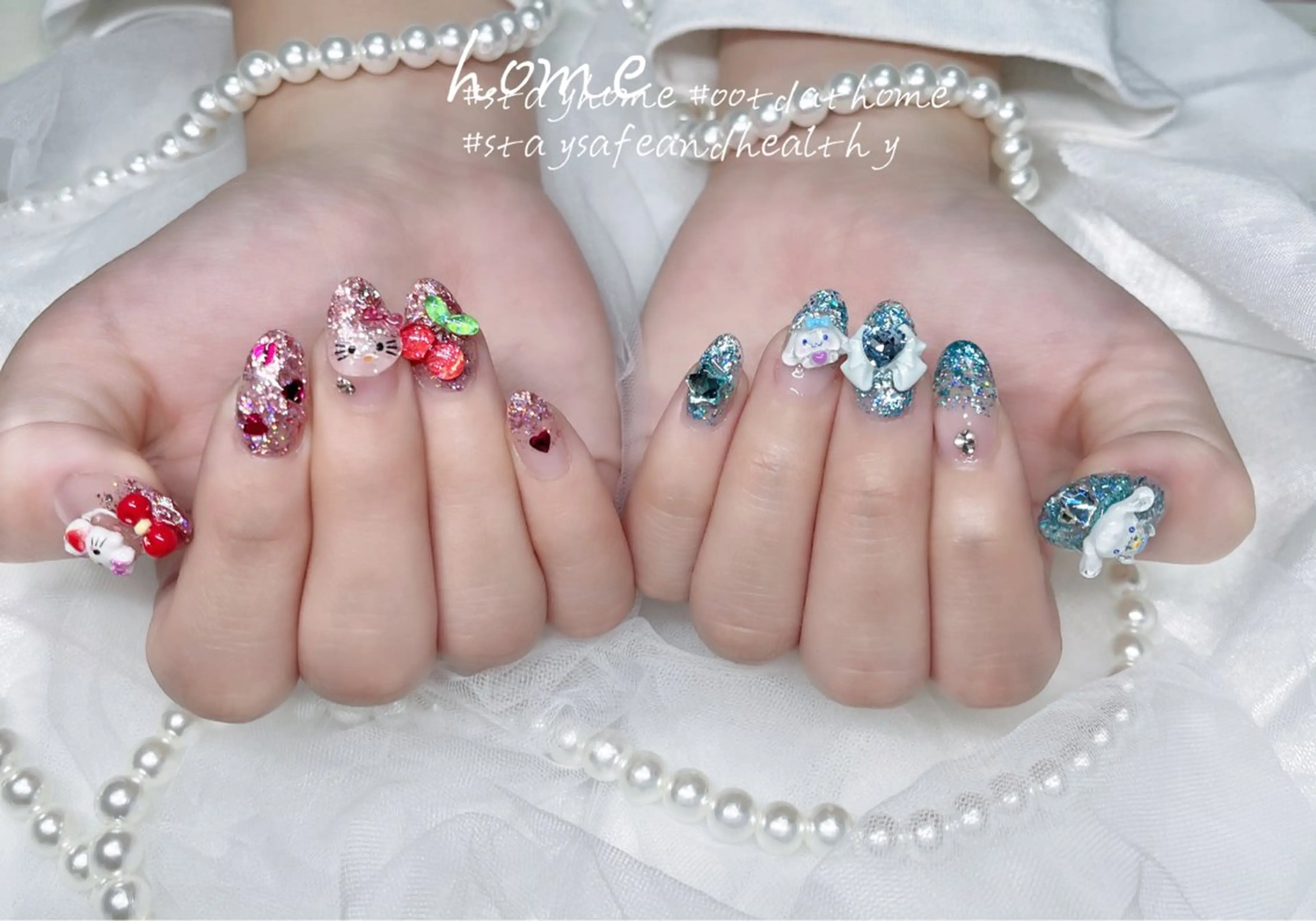 ネイル nailsalonあったかこ所属・ちょうのへや たんたんのネイルデザイン