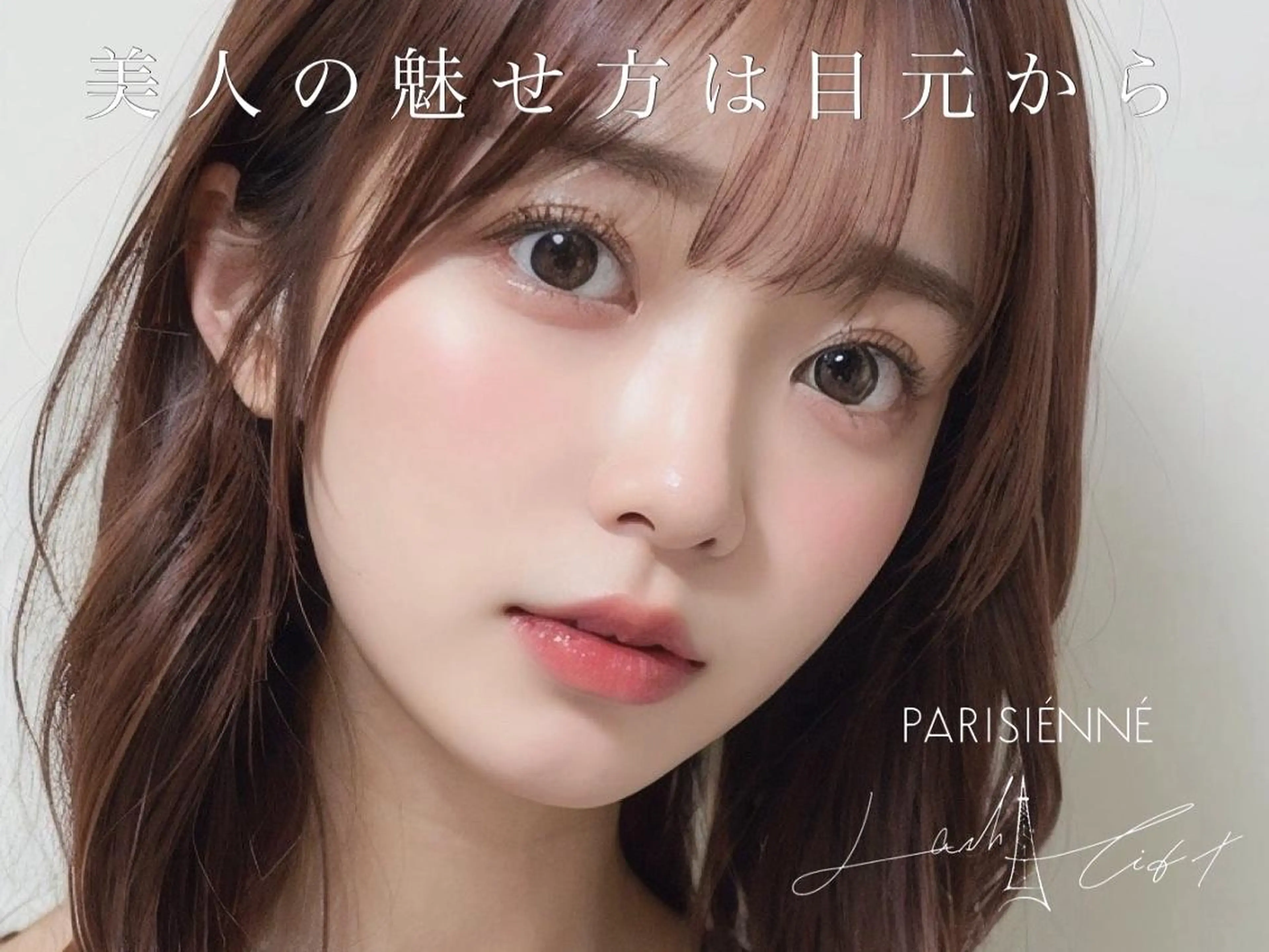 マツエク・マツパ バインドロック フラットラッシュ 韓国風マツエク パリジェンヌラッシュリフト まつげパーマ 梅田駅徒歩5分/三宅 珠莉/束感まつげ🩷のマツエク・マツパデザイン