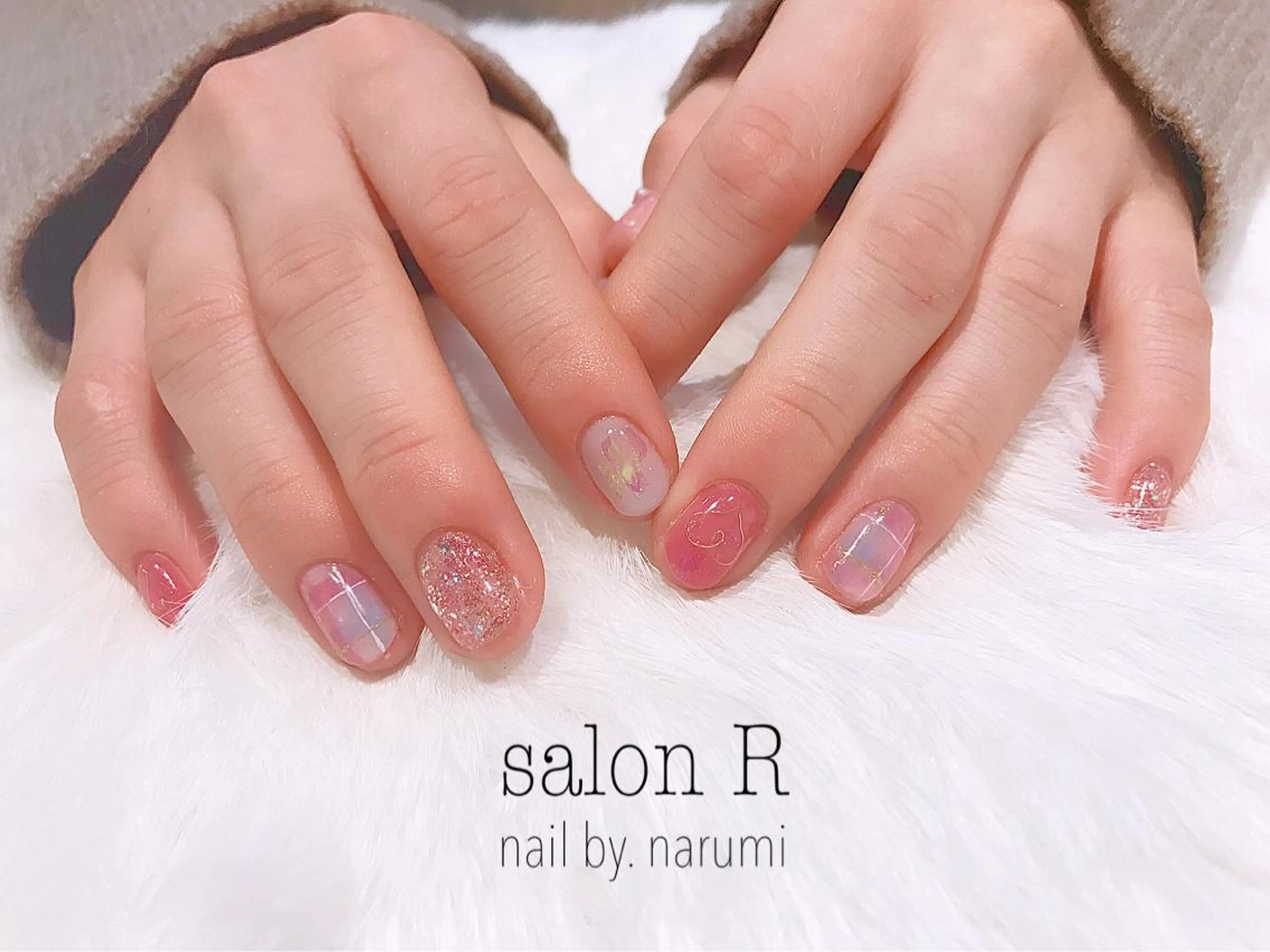 ネイル ニュアンスネイル NARUMI HYODOのネイルデザイン