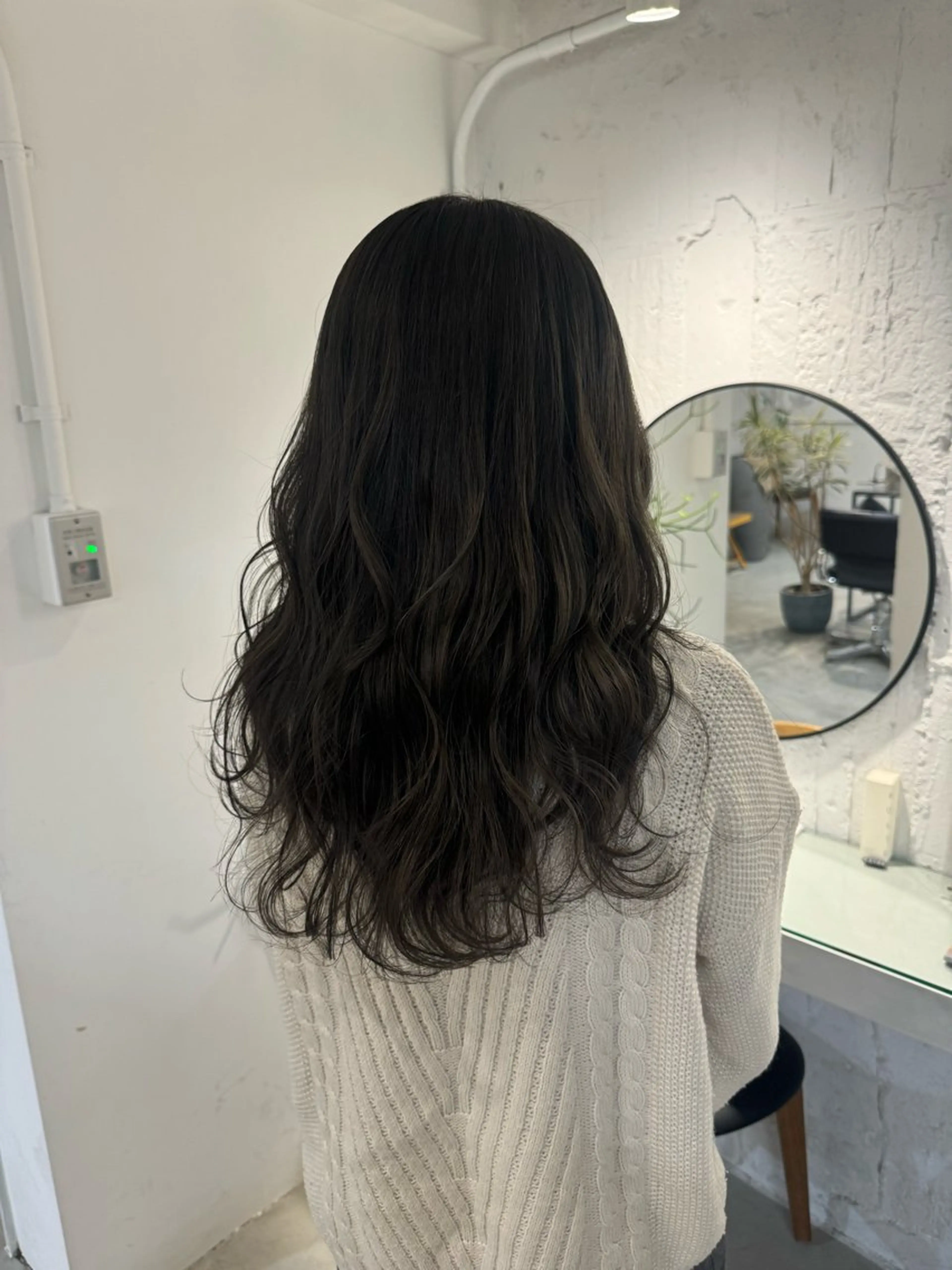 セミロング カット ヘアカラー トリートメント 顔周りカット・相談 レイヤーも◎しずくのヘアスタイル