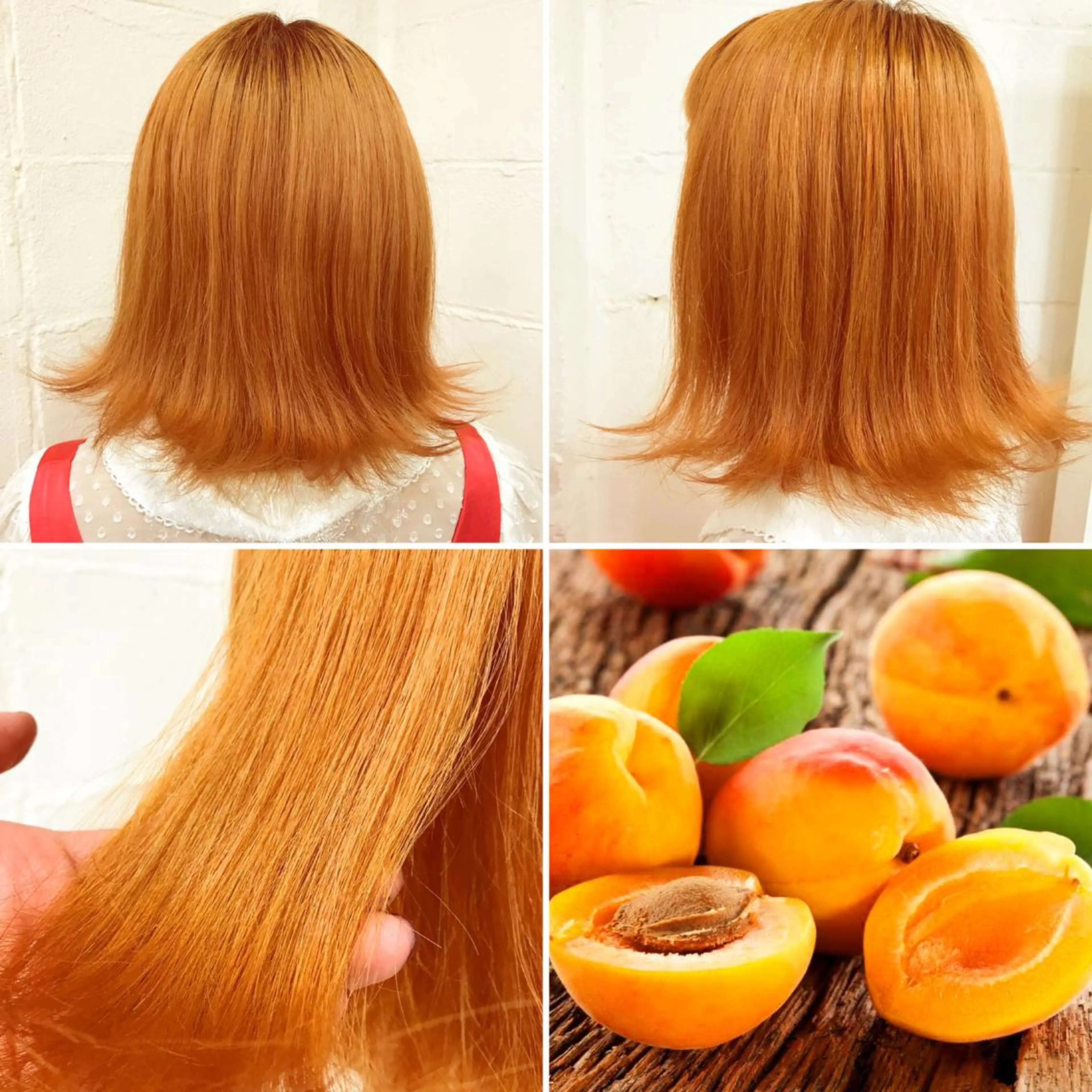 ミディアム カラー オレンジ ヘアカラー トリートメント 🌈推し色派手髪 ハイトーンShinの眉毛・アイブロウイメージ