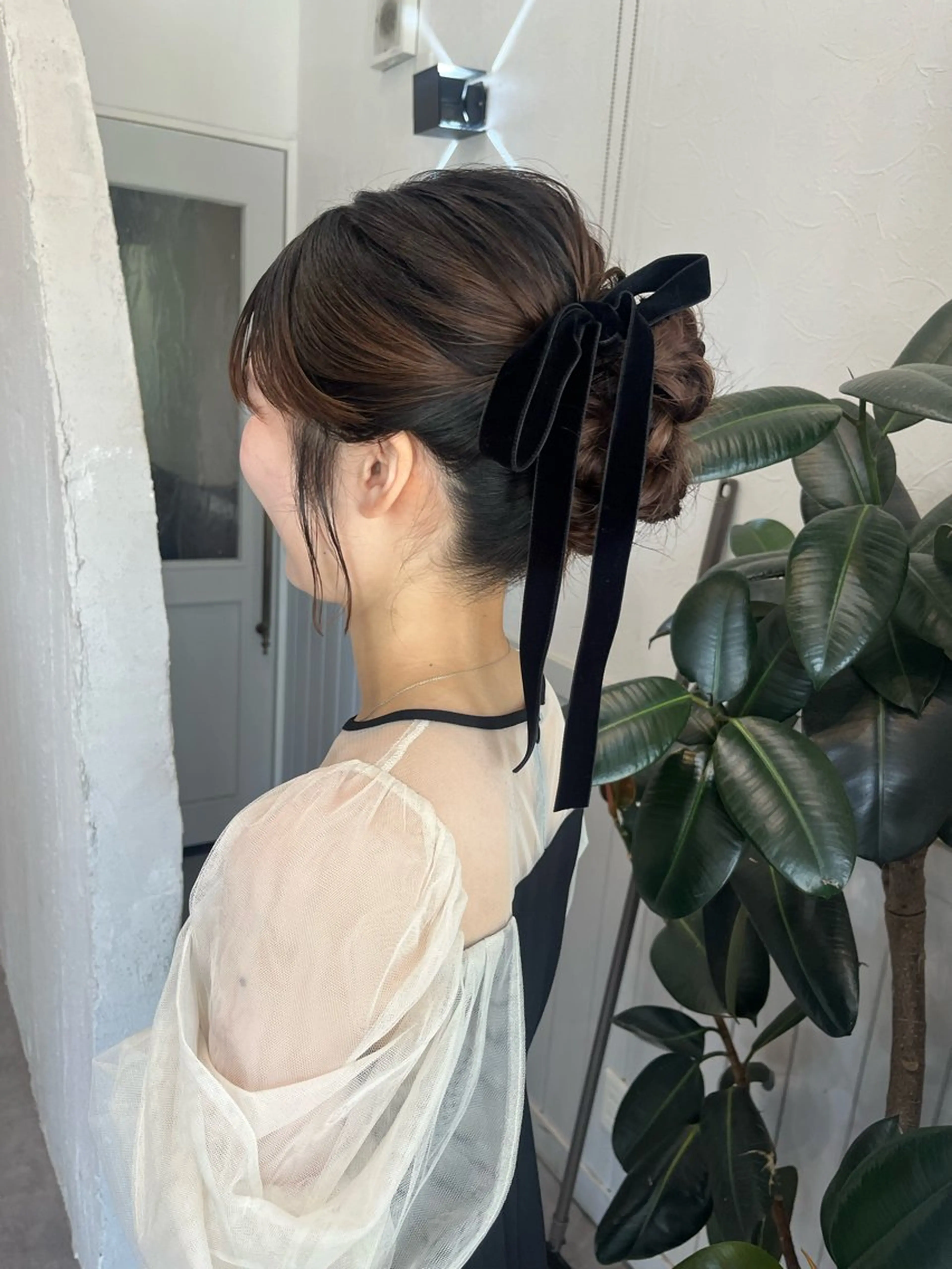 ヘアアレンジ ヘアセット 金沢市/美容師/ 岡島由希美のマツエク・マツパデザイン