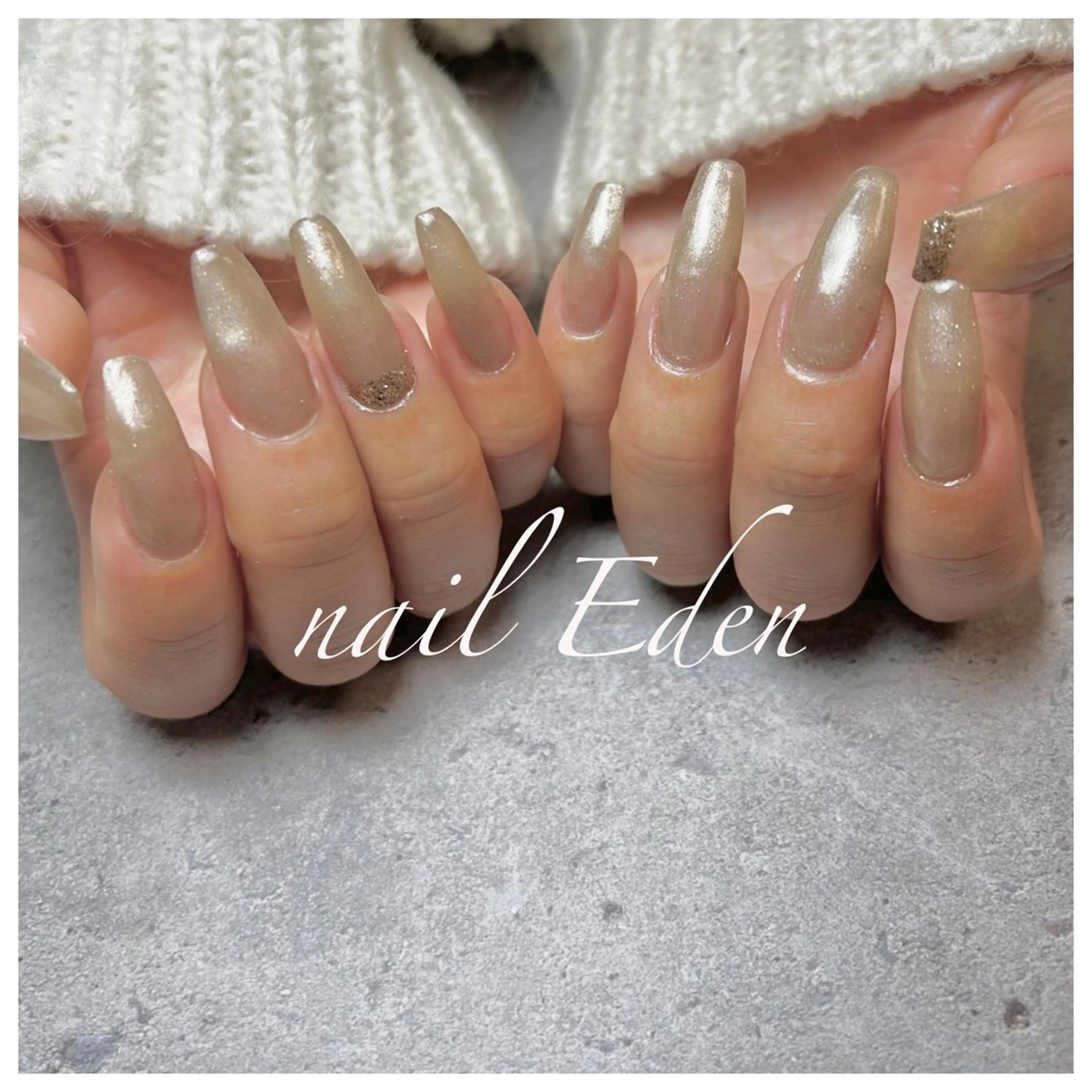 ネイル 持ち込み Eden ♾️のネイルデザイン
