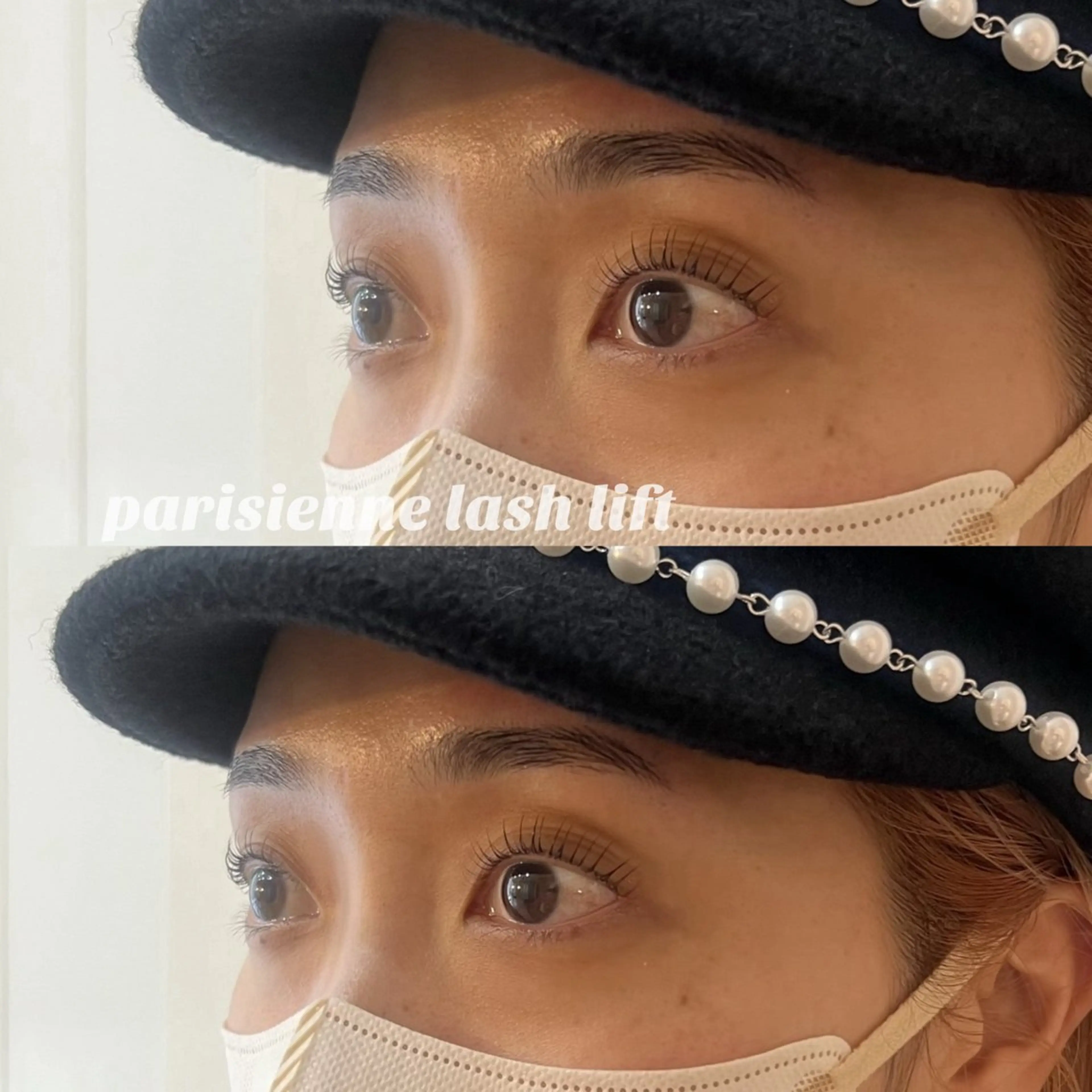 マツエク・マツパ パリジェンヌラッシュリフト toujours Yurikaのマツエク・マツパデザイン