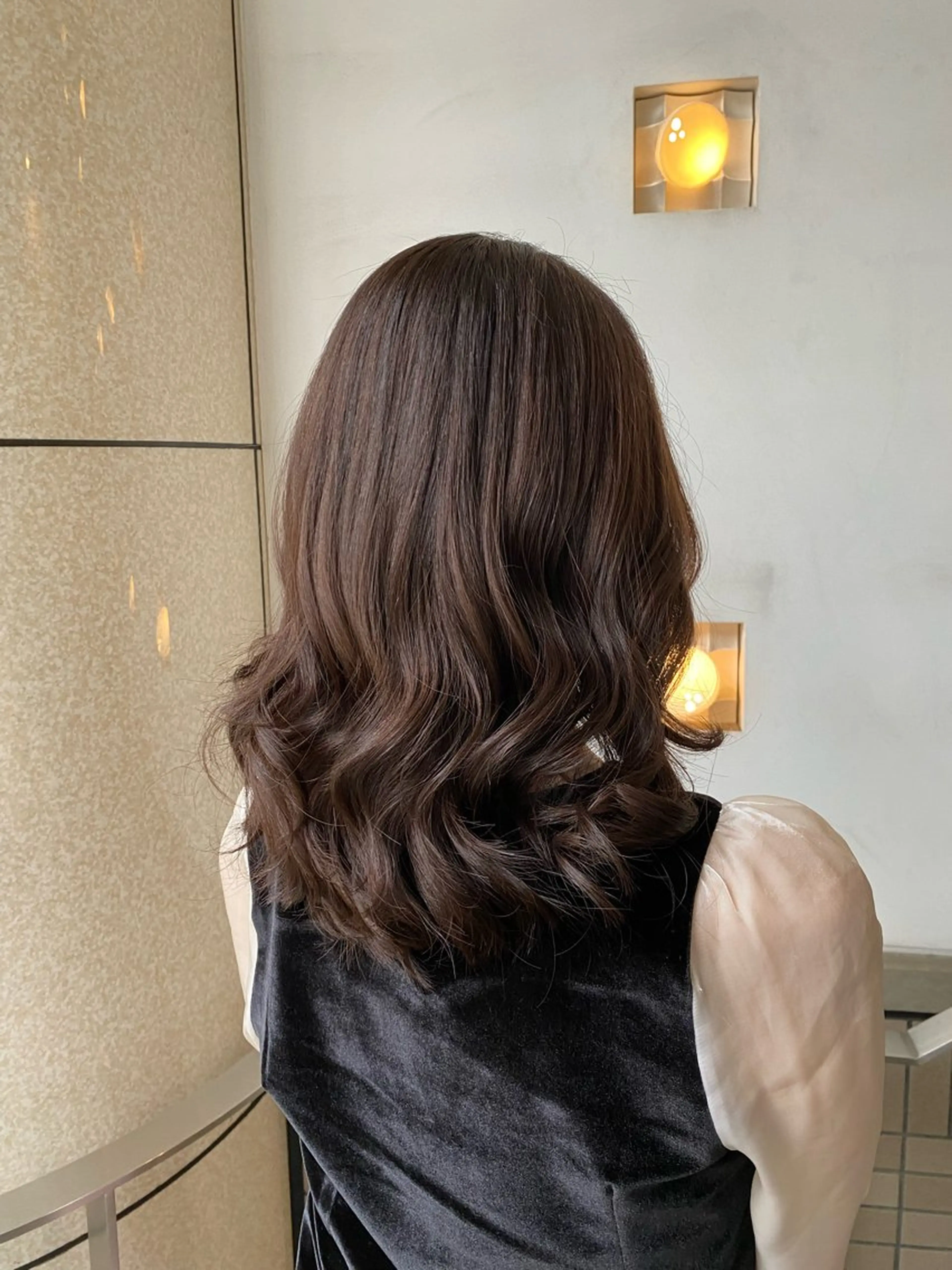 ミディアム カラー 髪質改善 トリートメント カット ヘアカラー トリートメント 統括マネージャー/ 髪のドクター/前原悟のヘアスタイル