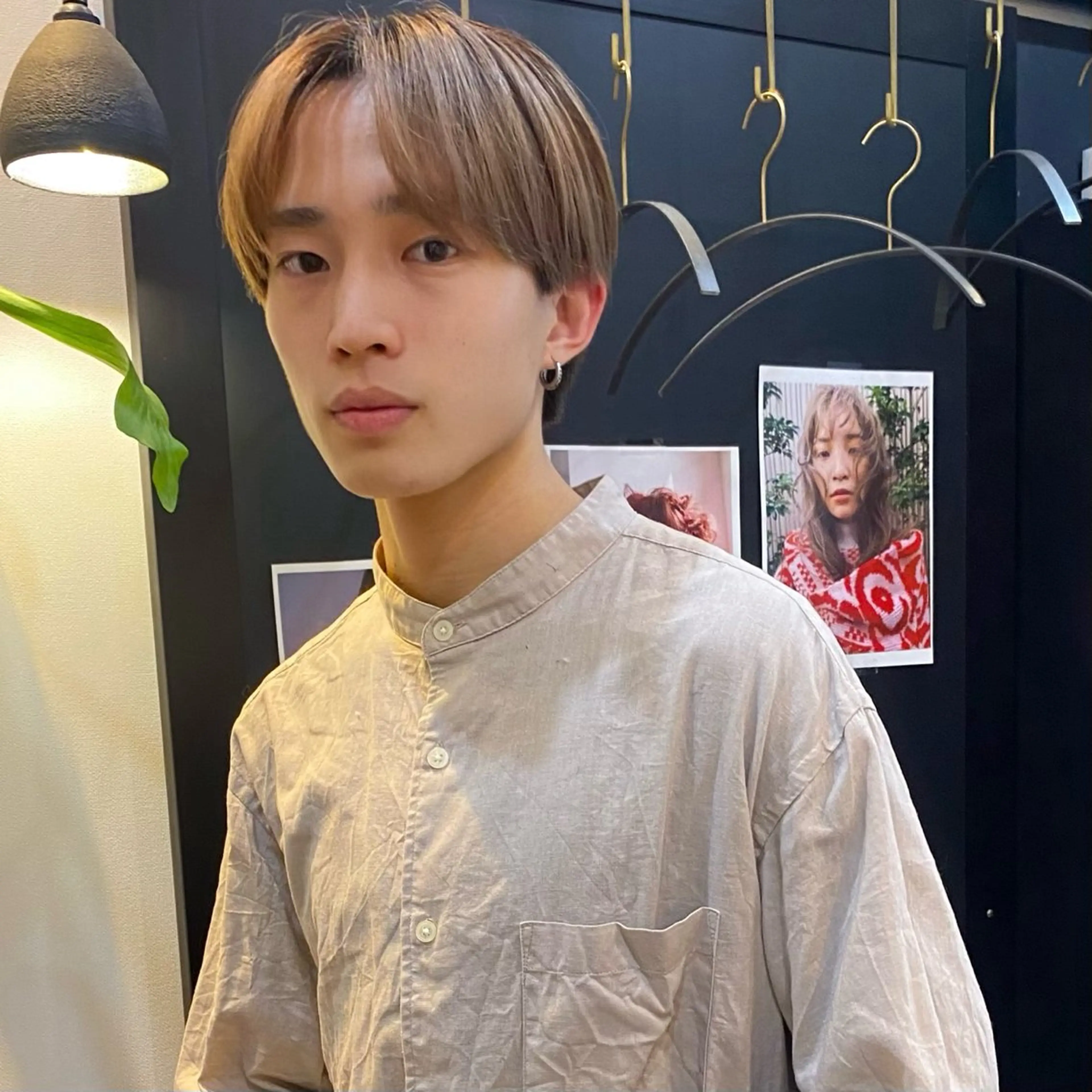 ショート カラー メンズ ダウンパーマ 【sity.ザイク】のヘアスタイル