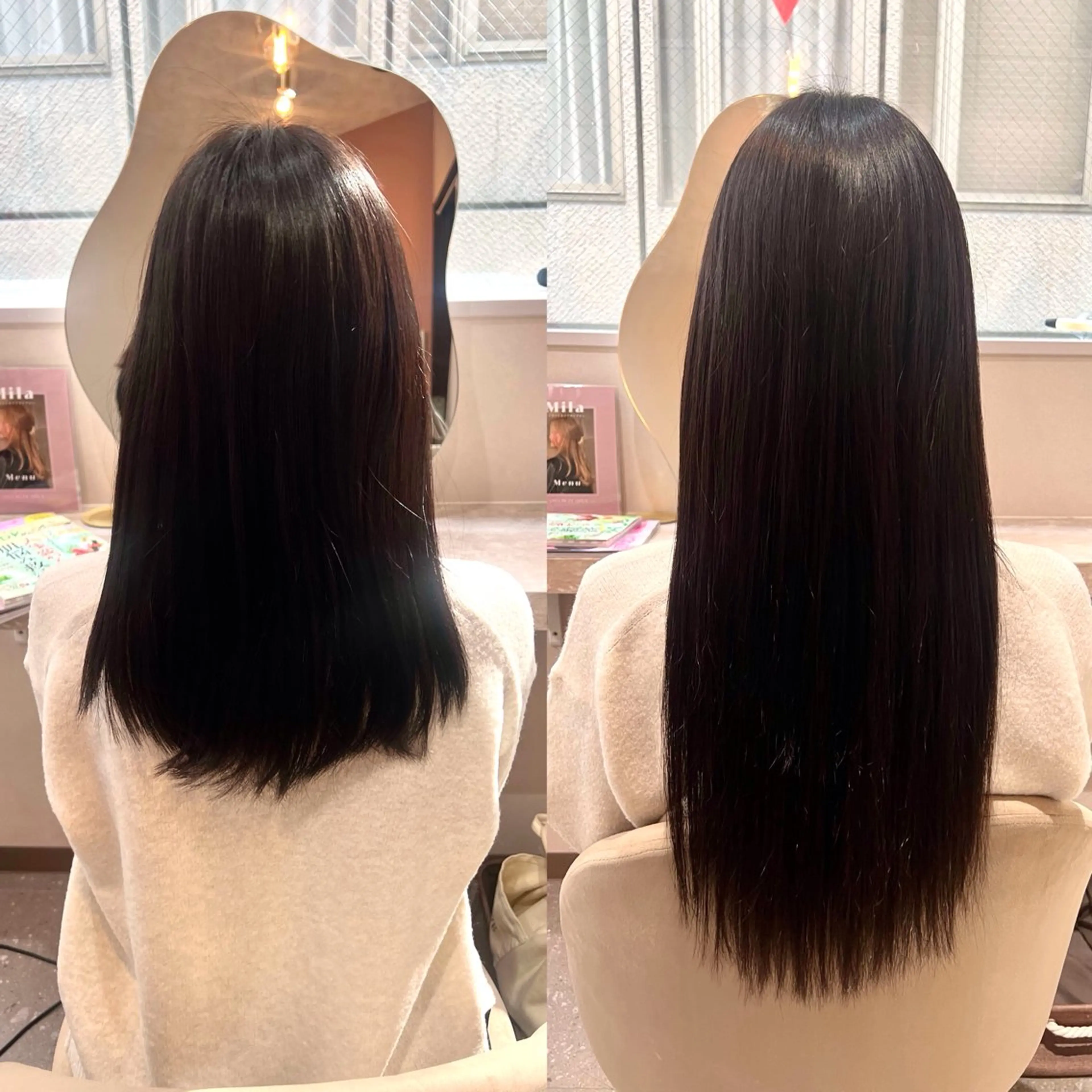 セミロング エクステ＆ヘアセット Milaのヘアスタイル