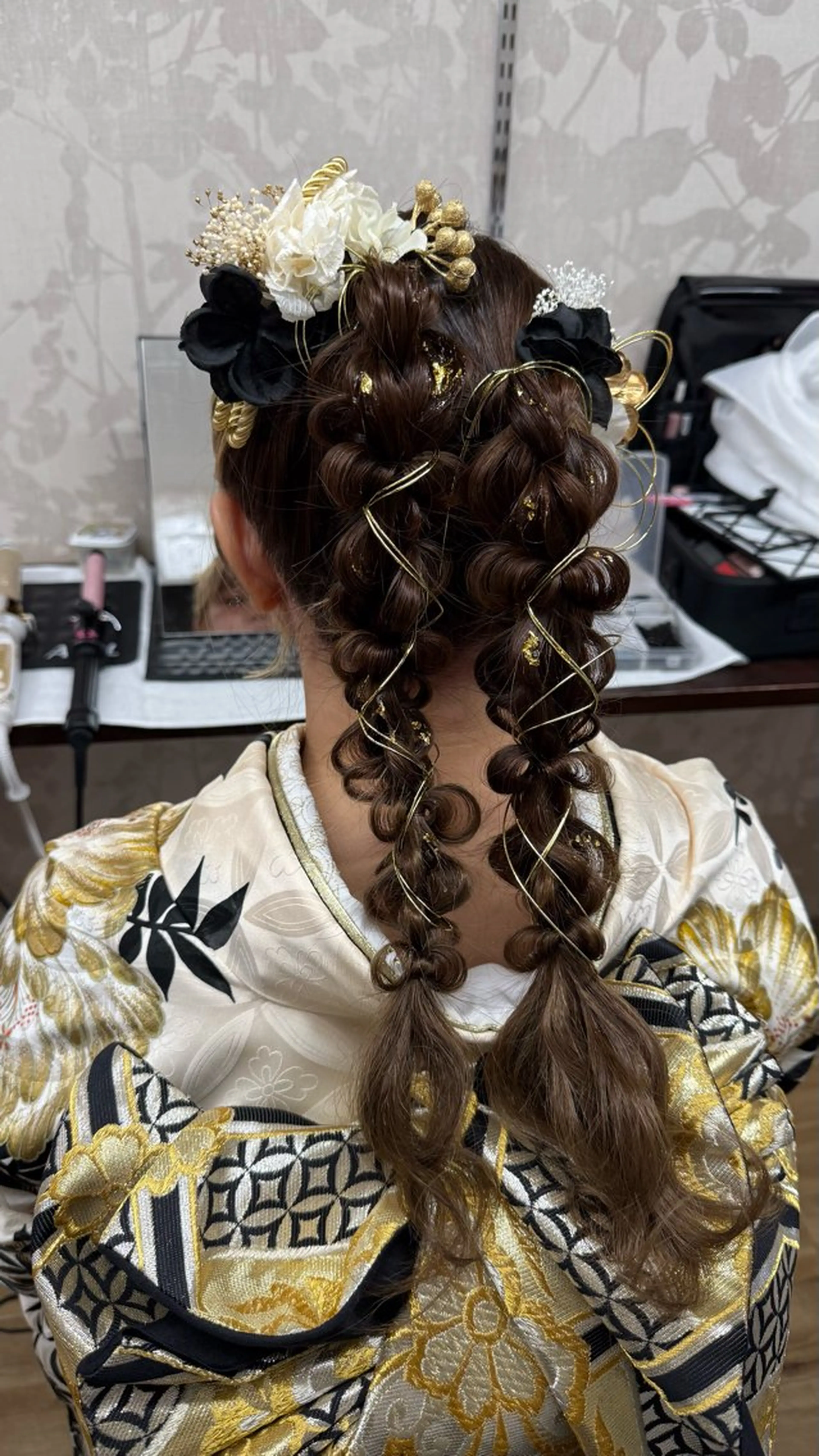 ロング ヘアアレンジ カラー/ヘアセット Nanami💗のヘアスタイル