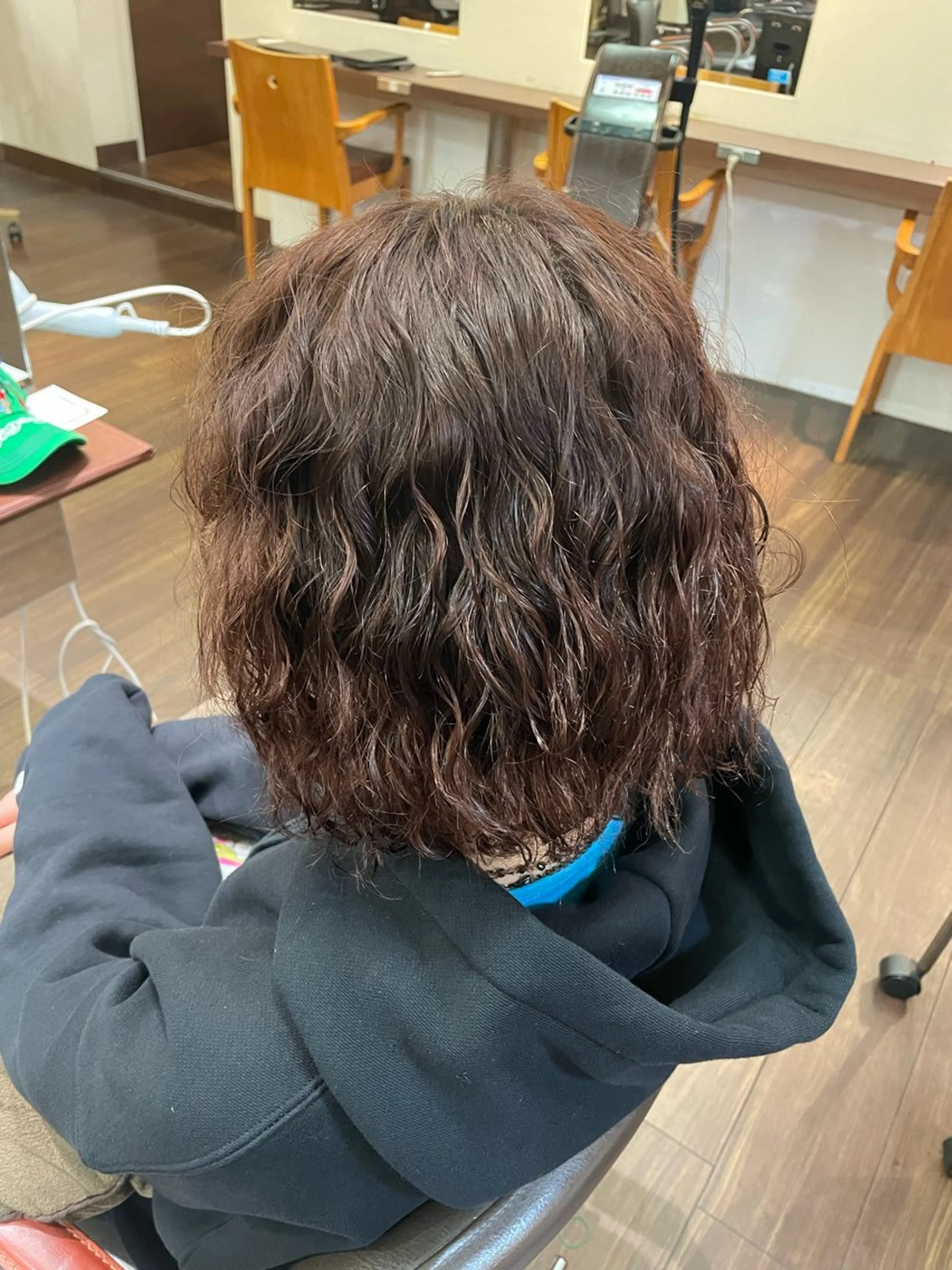 ミディアム ミディアムパーマ パーマ NiCHE avenir吉祥寺所属・💜カラー/縮毛矯正 /NARUKA💜のヘアスタイル