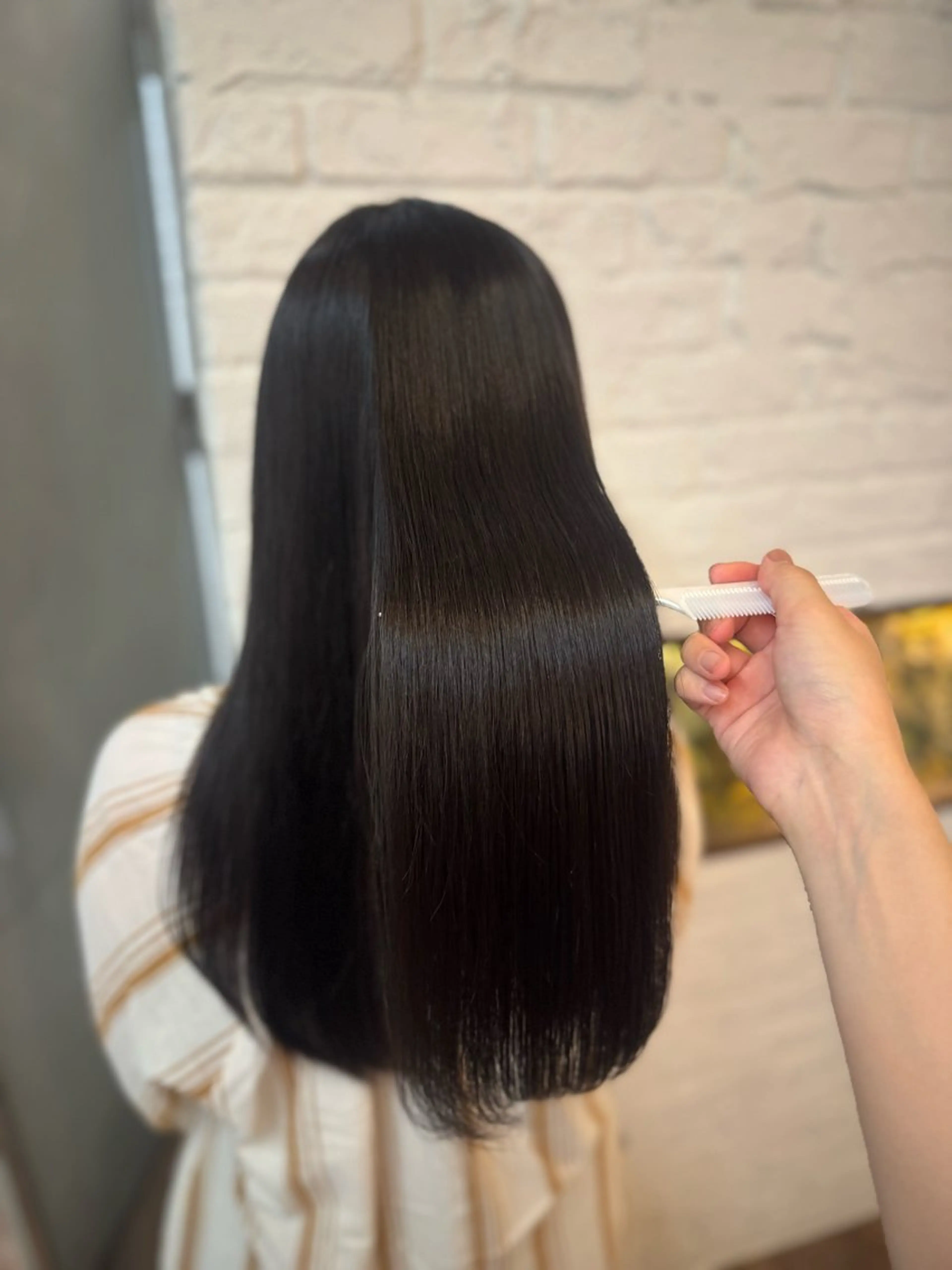 パーマ 縮毛矯正 TiffaGINZA /Momokaのヘアスタイル