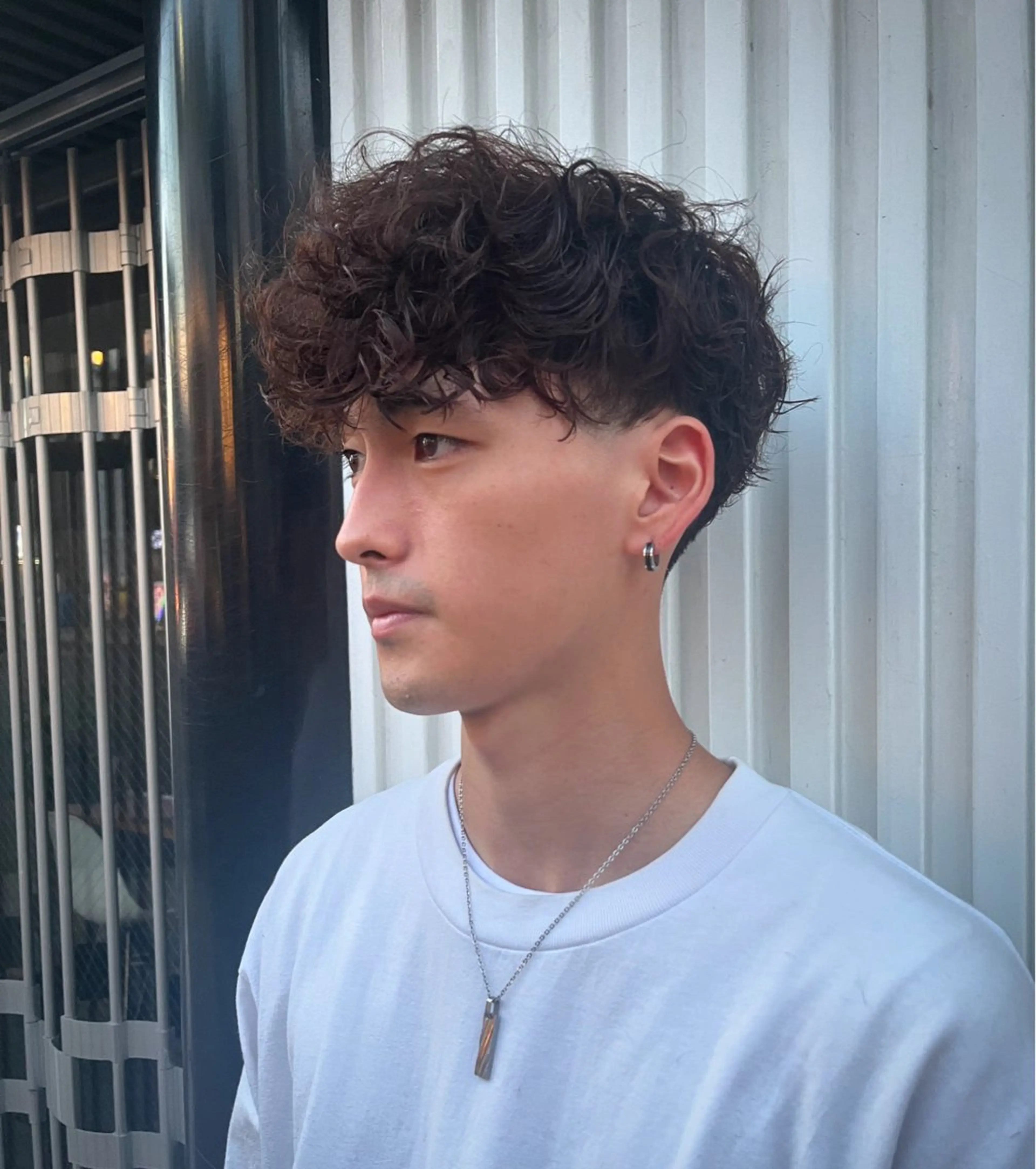 ショート 京都駅メンズカット/ パーマ/Keigoのヘアスタイル