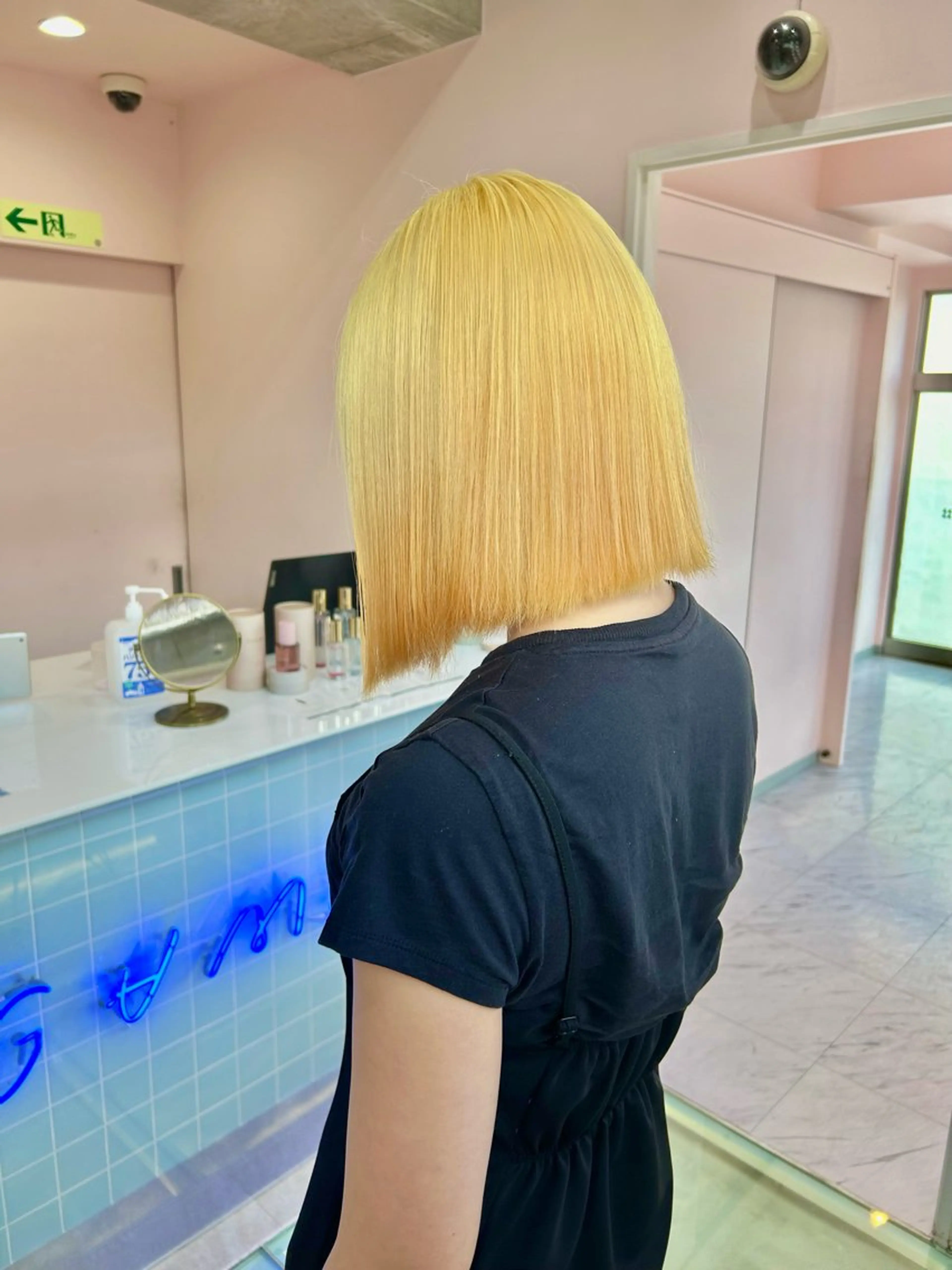 ショート カラー ヘアカラー トリートメント レイン🌏🌱 似合わせ/ハイトーンのヘアスタイル