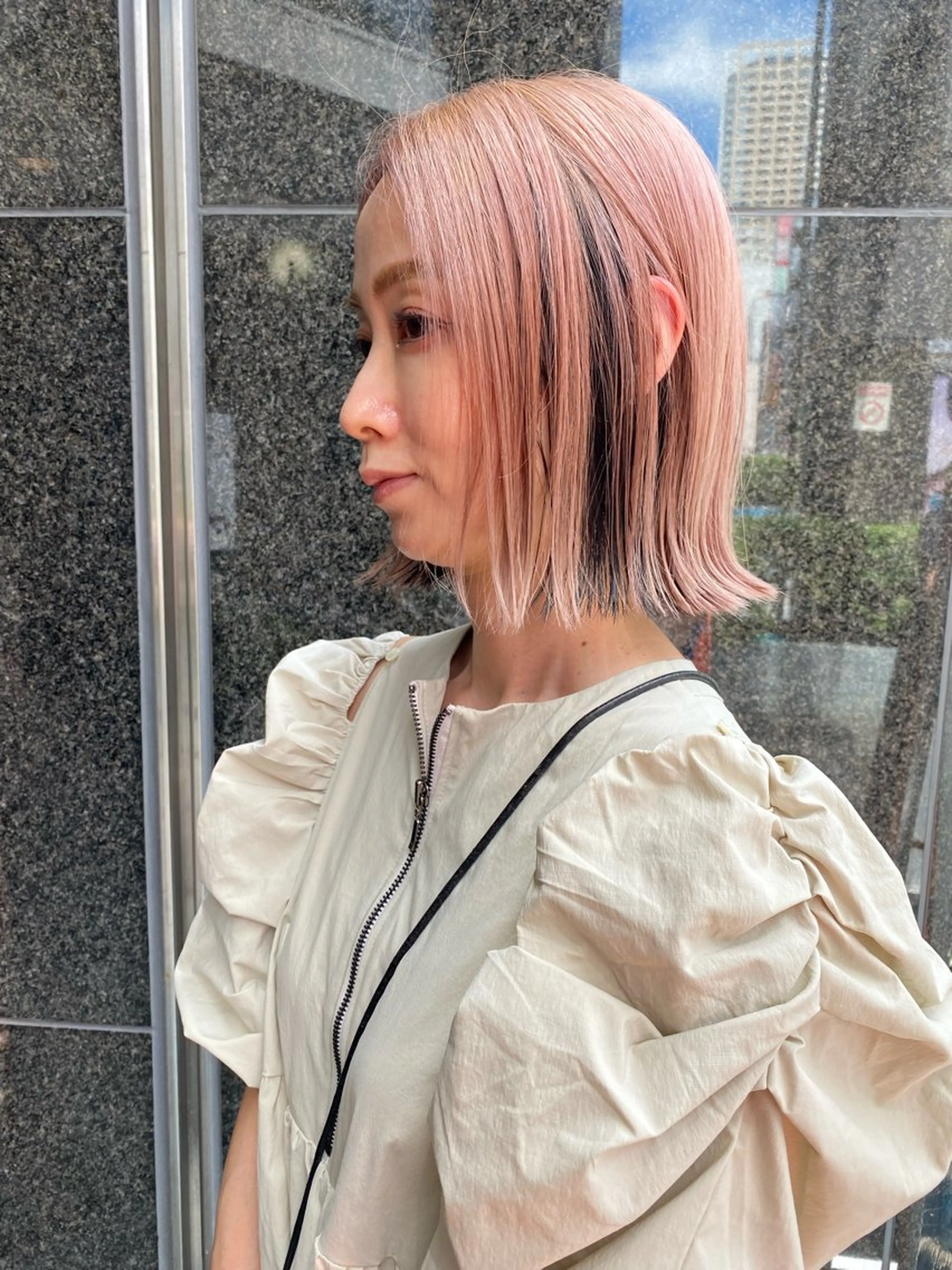 前処理剤付き🌸1ブリーチ+暖色カラー🦩の写真