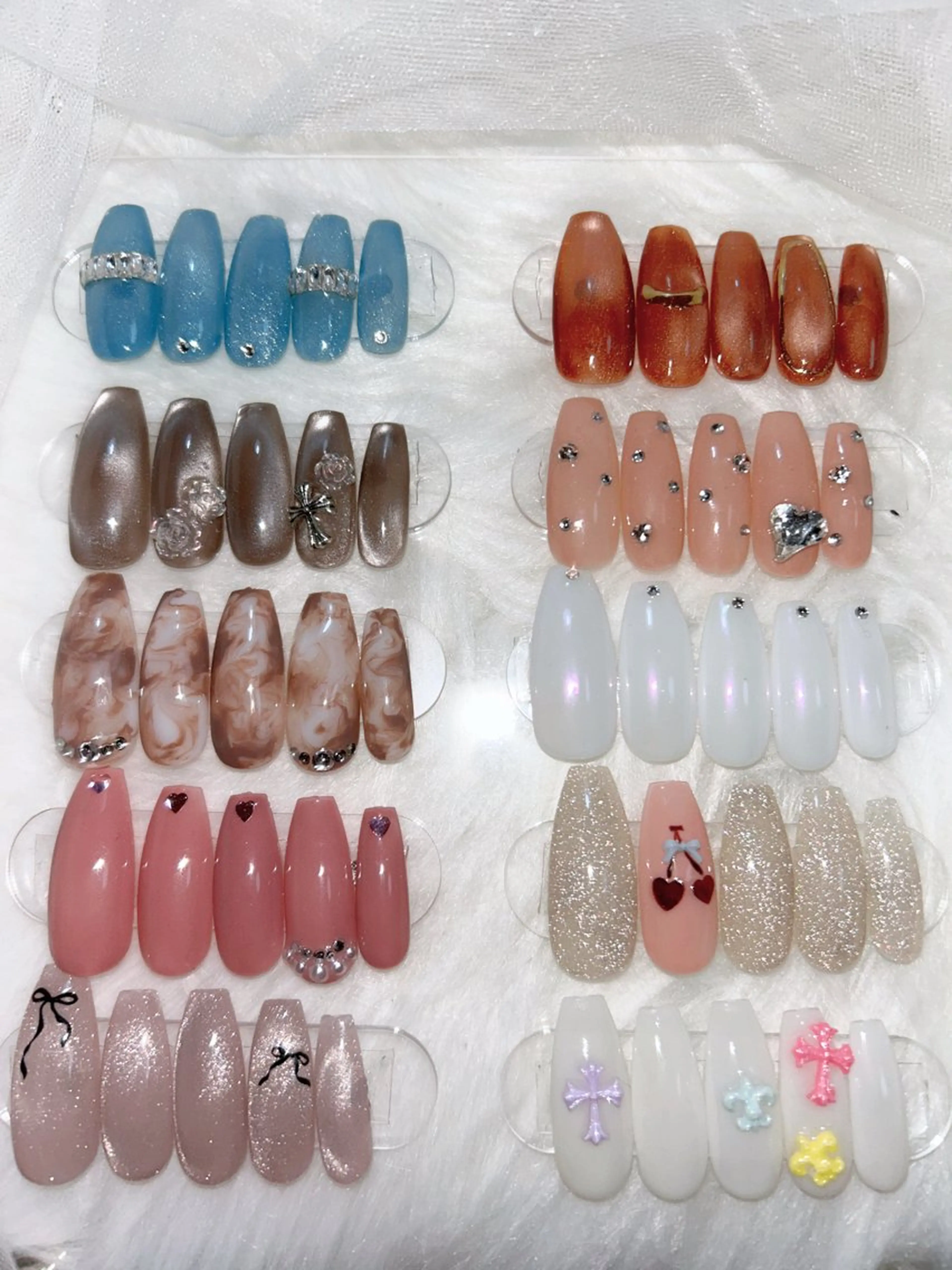 5月からスタート‼️【20種類から選べる🩵トレンド❣️定額デザインBプラン✨️】【オフなし】の写真