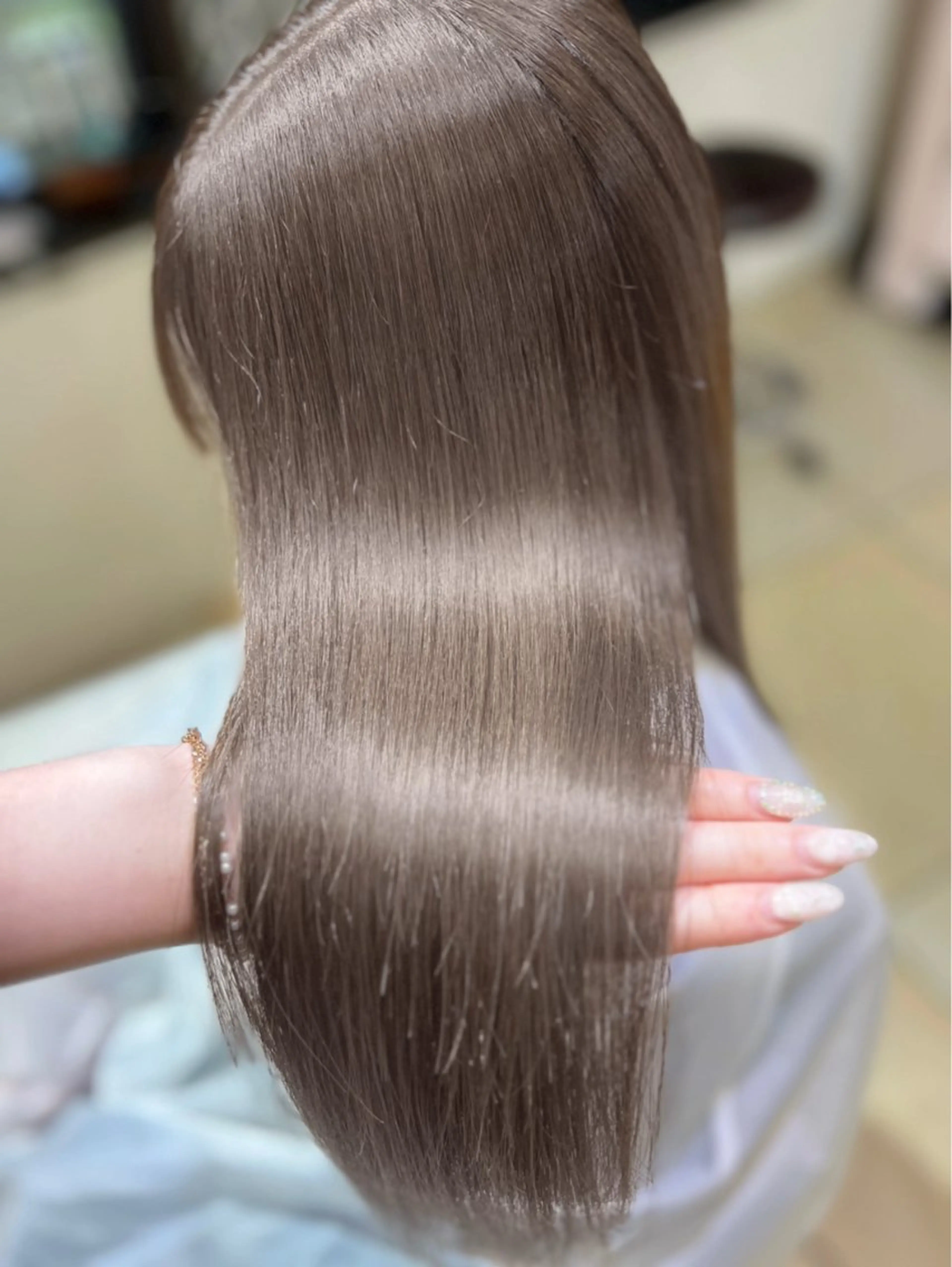 ロング カラー 顔周りカット 学生 韓国風ヘア レイヤーカット 似合わせカット カット ヘアカラー 海外風レイヤー🎀 新宿MOMOKA🍑のヘアスタイル