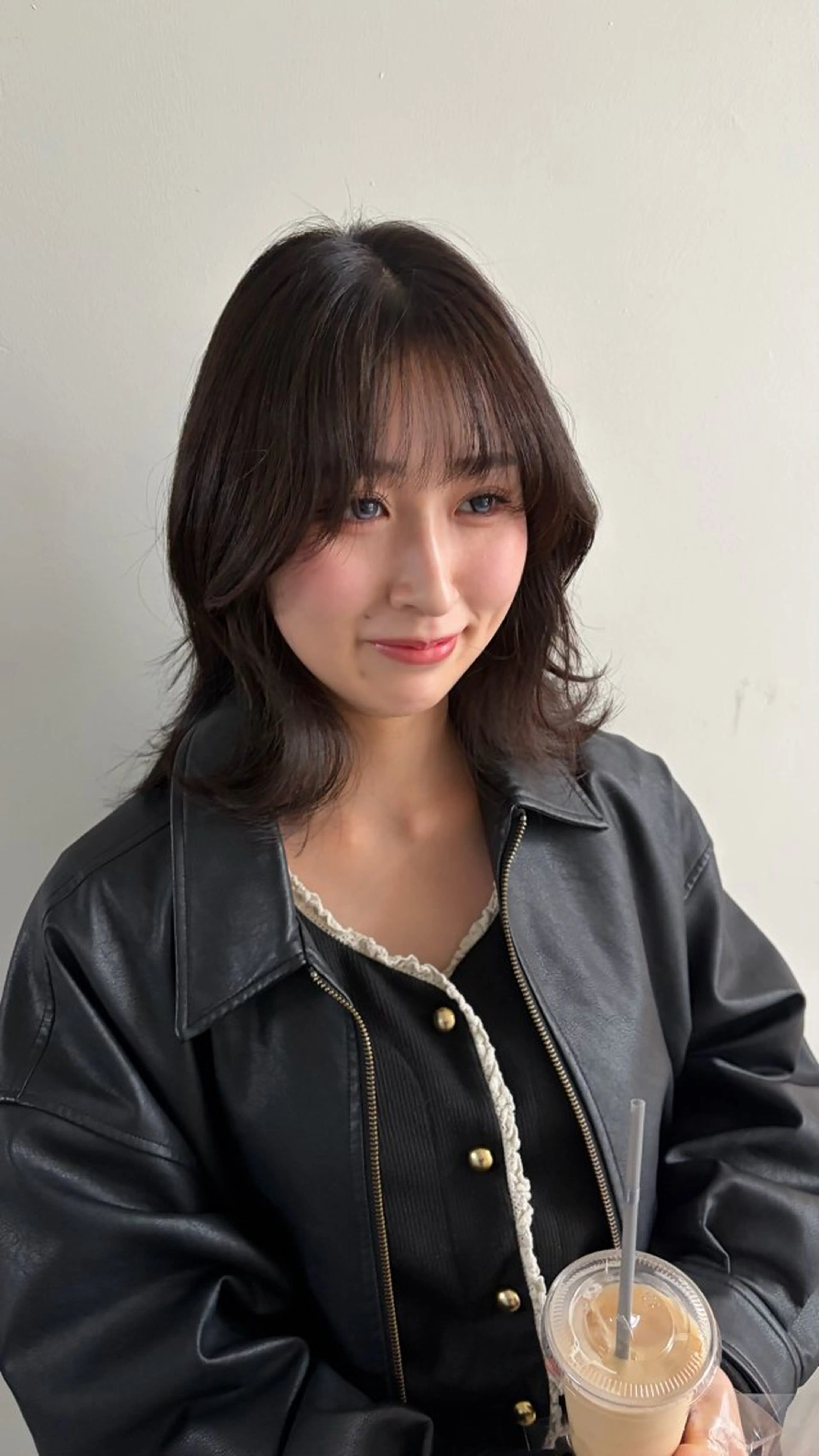 ミディアム カラー ヘアカラー トリートメント lane HAIR 千聖🦅🖤のヘアスタイル