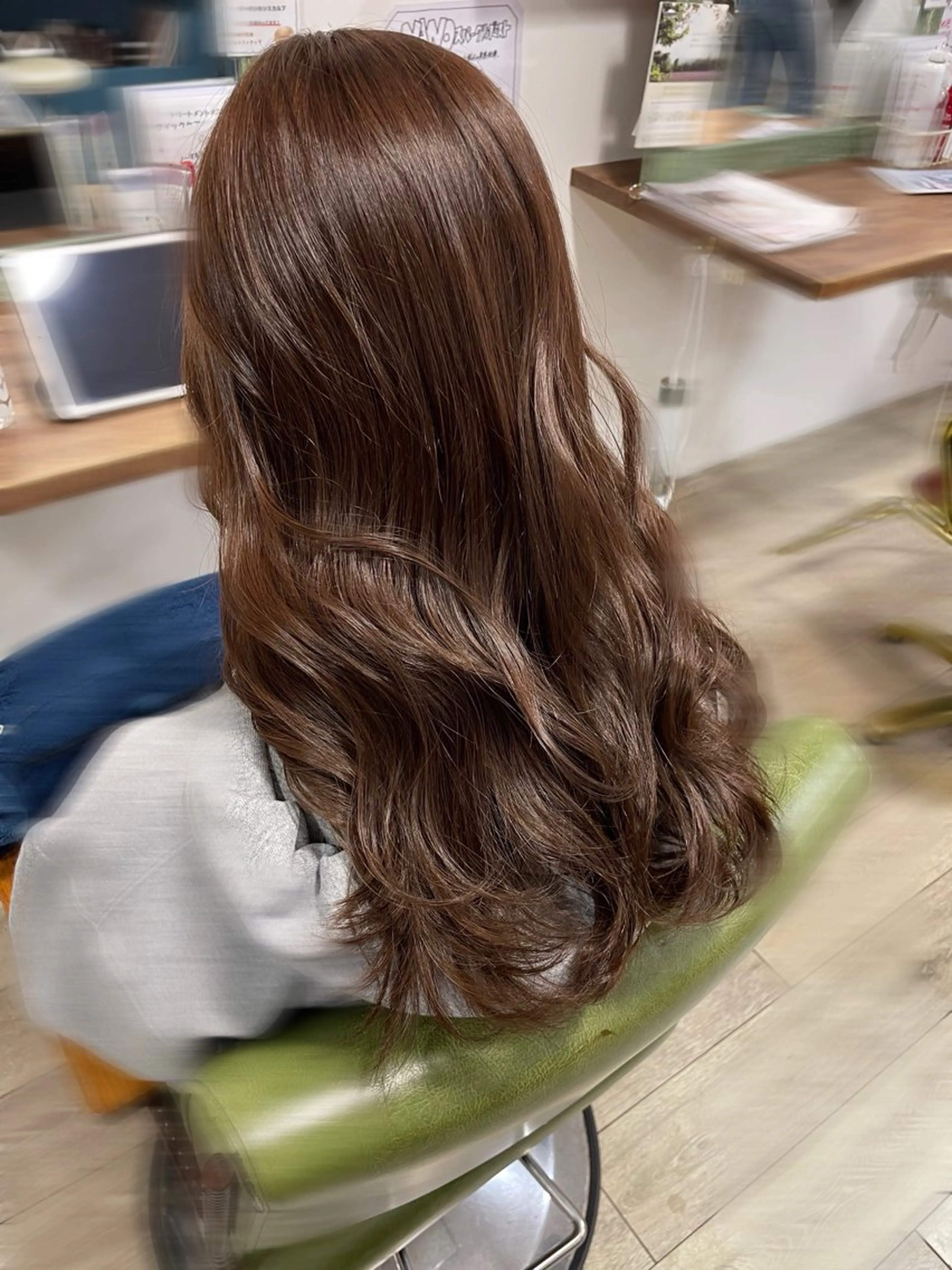 ロング カラー ヘアカラー ルプラボウ/豊川/ レイヤー/サクラのヘアスタイル