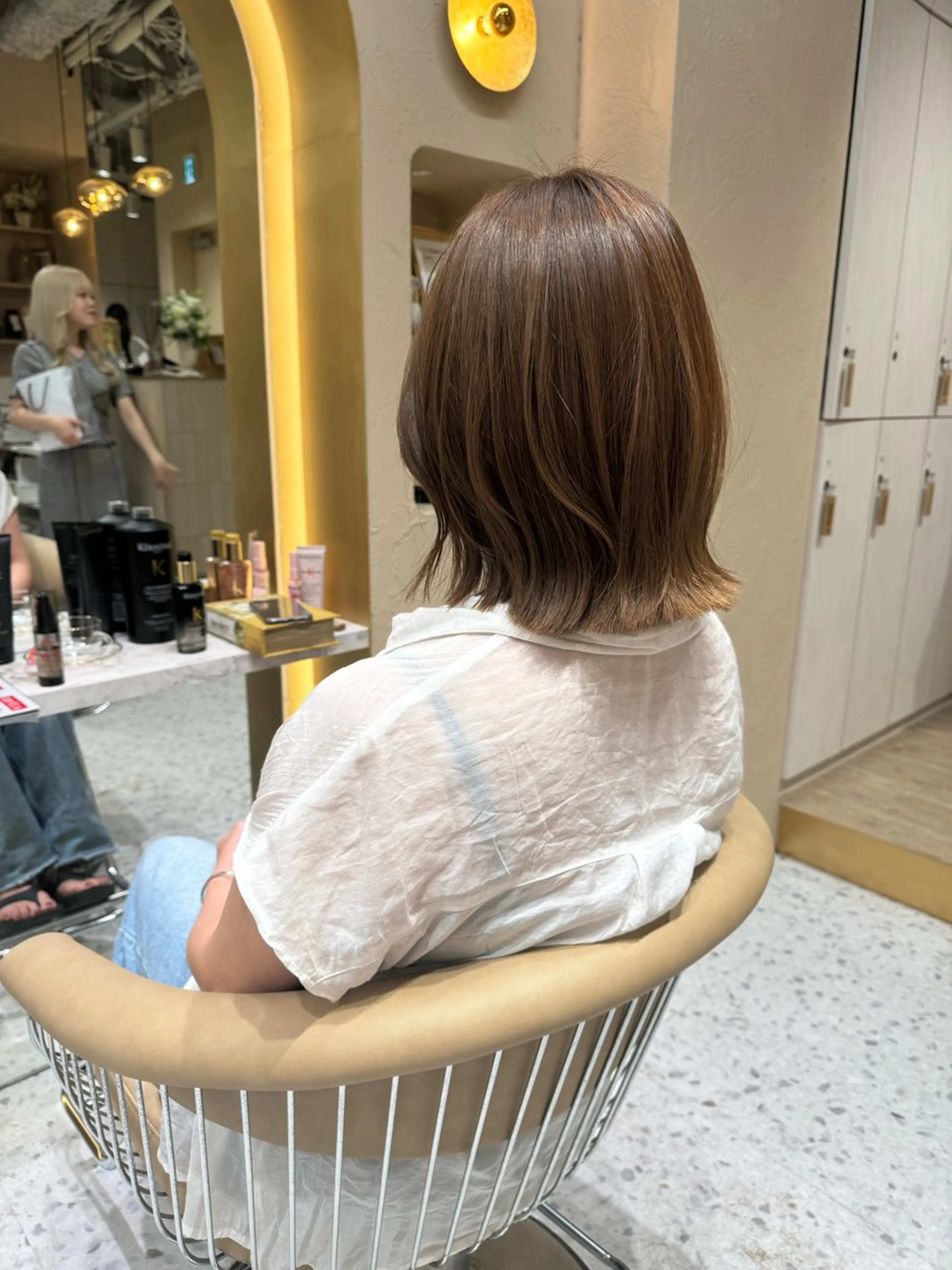 ショート カラー カット ヘアカラー トリートメント レイヤーカット/髪質 改善/矯正🤍吉田のヘアスタイル