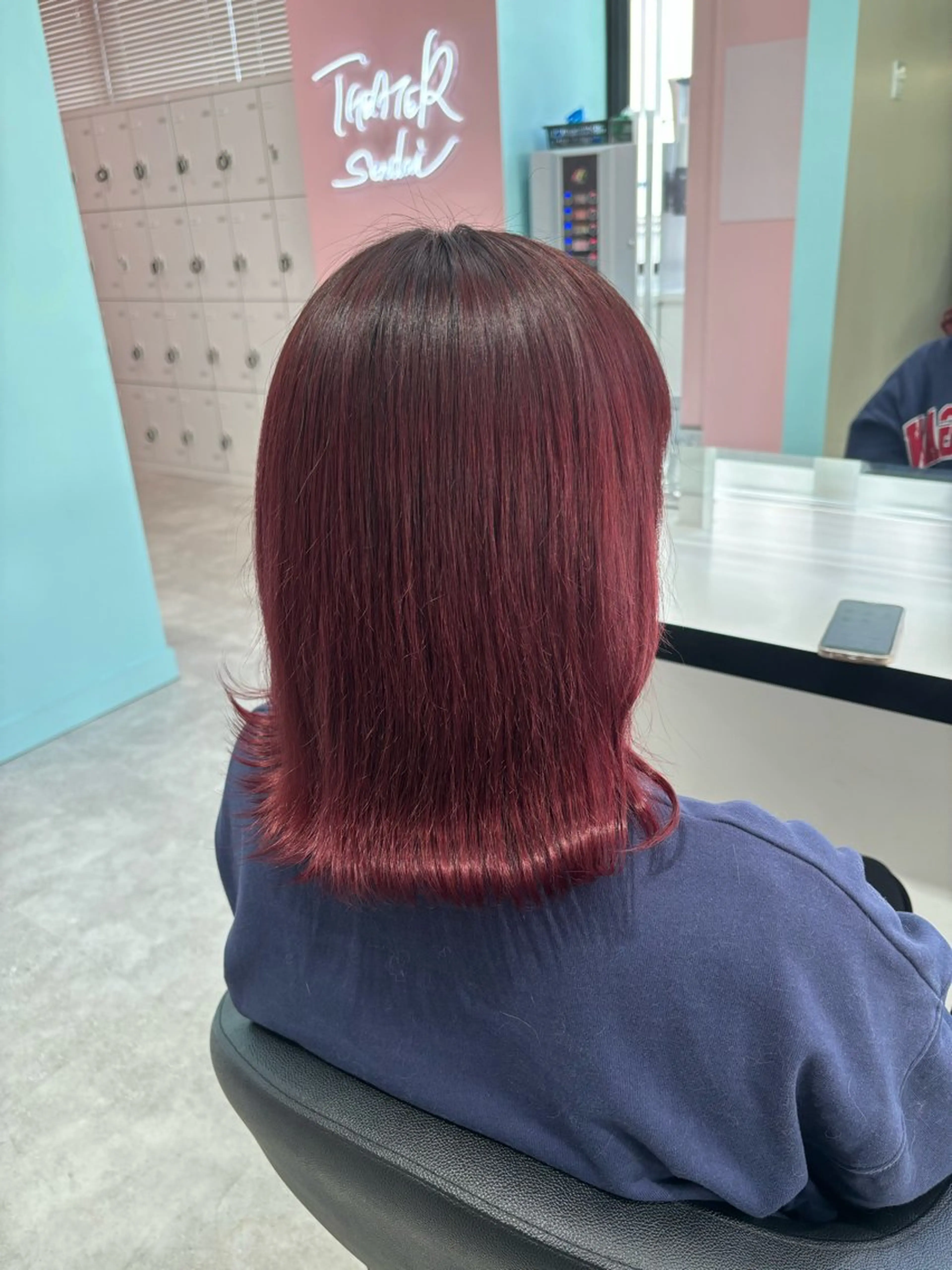 セミロング ヘアカラー トリートメント Wカラー/暖色/べ ージュりく©︎🐝のヘアスタイル