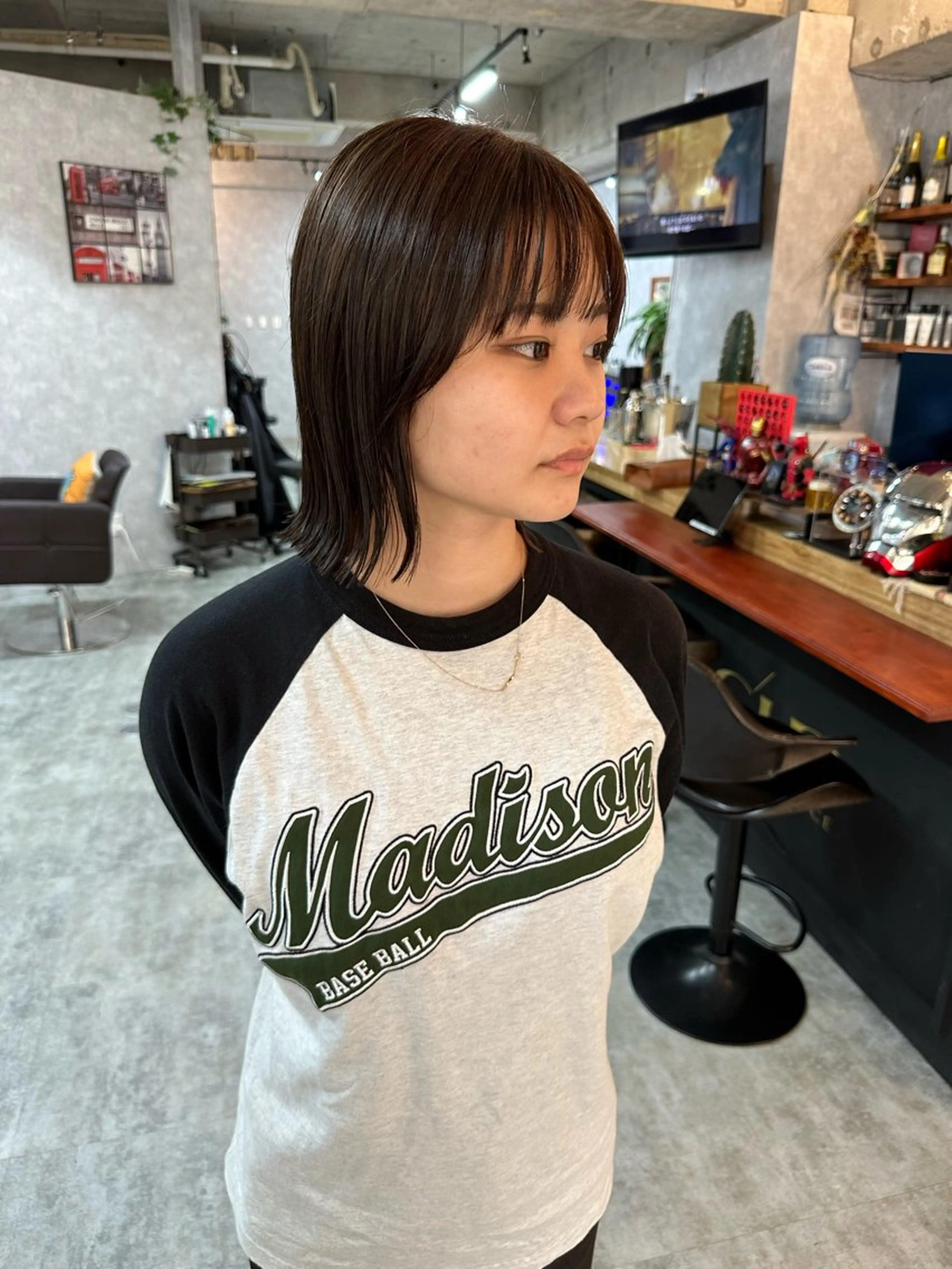 ショート 切りっぱなしボブ ショートボブ ハンサムショート 丸みショート ボブ カット ヘアカラー トリートメント C’LD hair  produce /シールドヘア所属・モテ髪/ボブ/ショー ト/アダチフウトのヘアスタイル