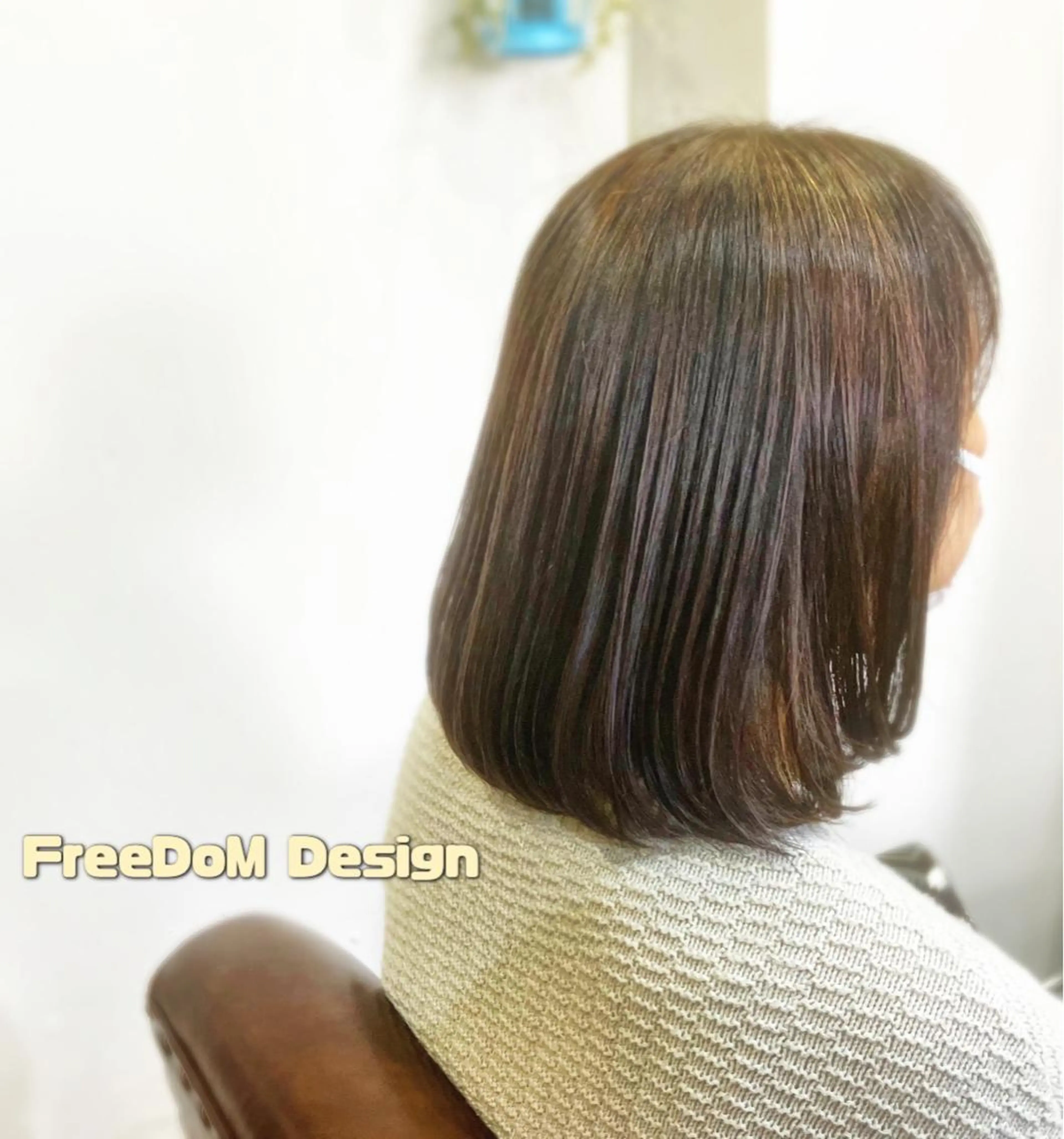 ミディアム ボブ 外ハネヘア 髪質改善強化中⚡️ yuki.tのヘアスタイル