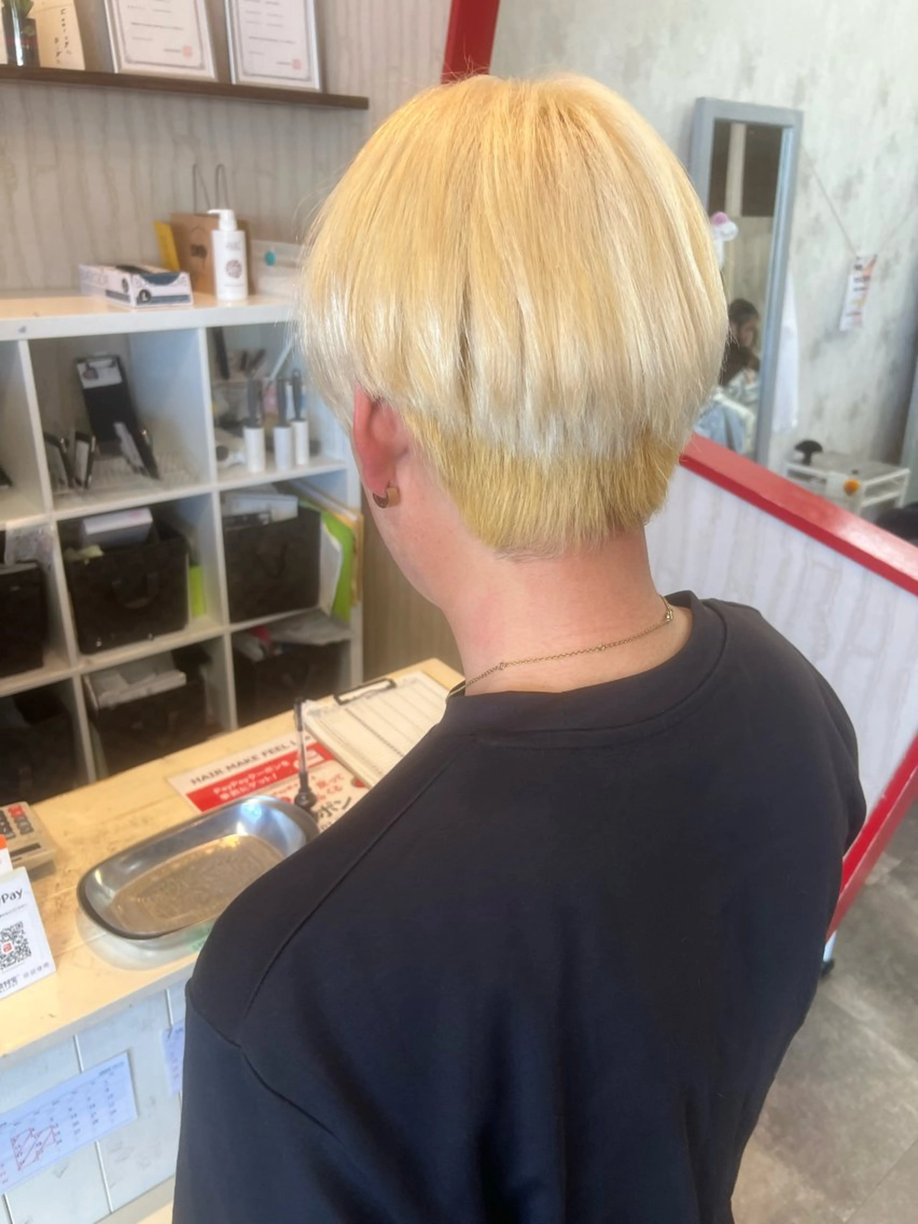 カラー Shouki .222のヘアスタイル