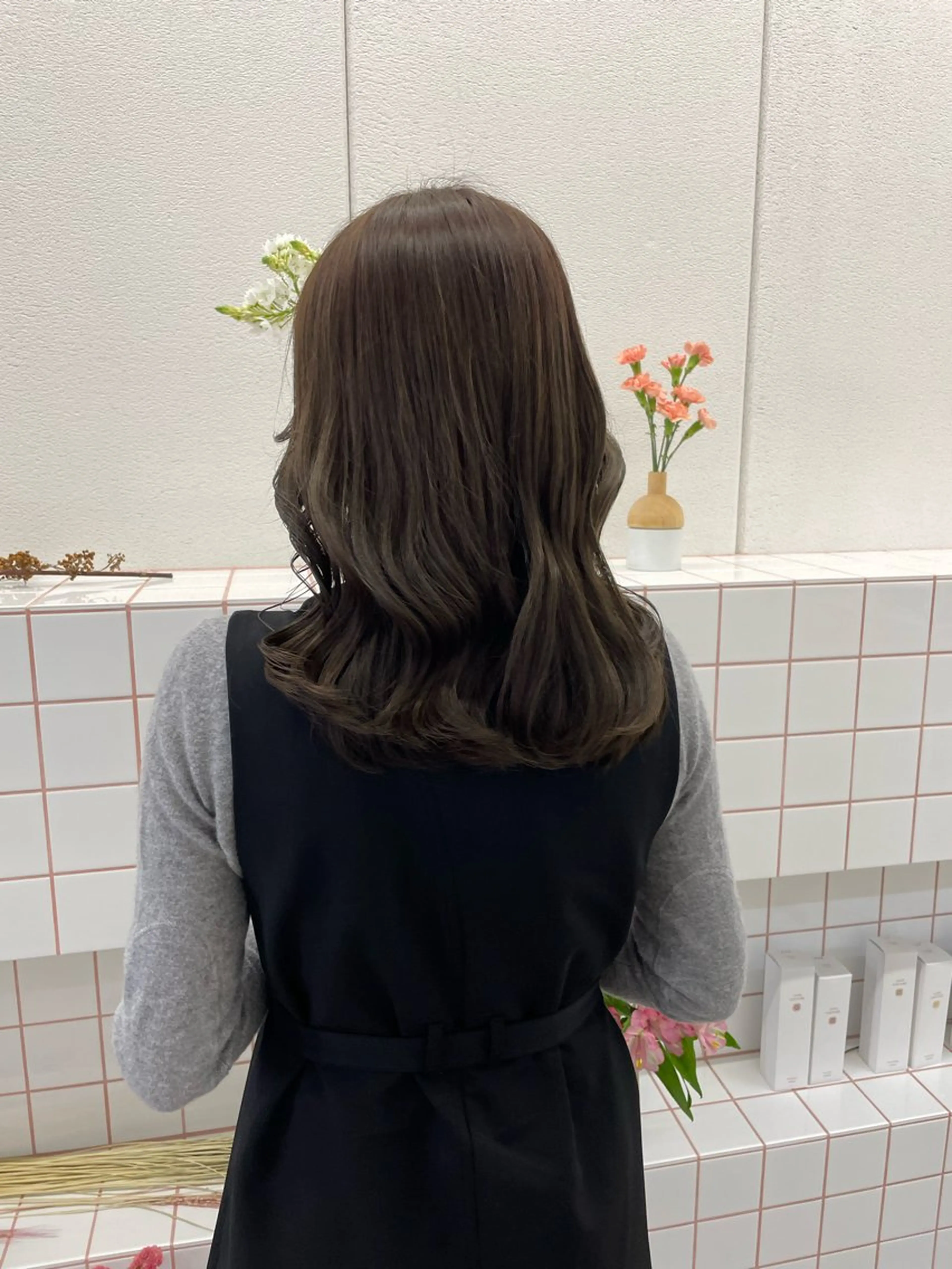 カラー 山下 悠月のヘアスタイル