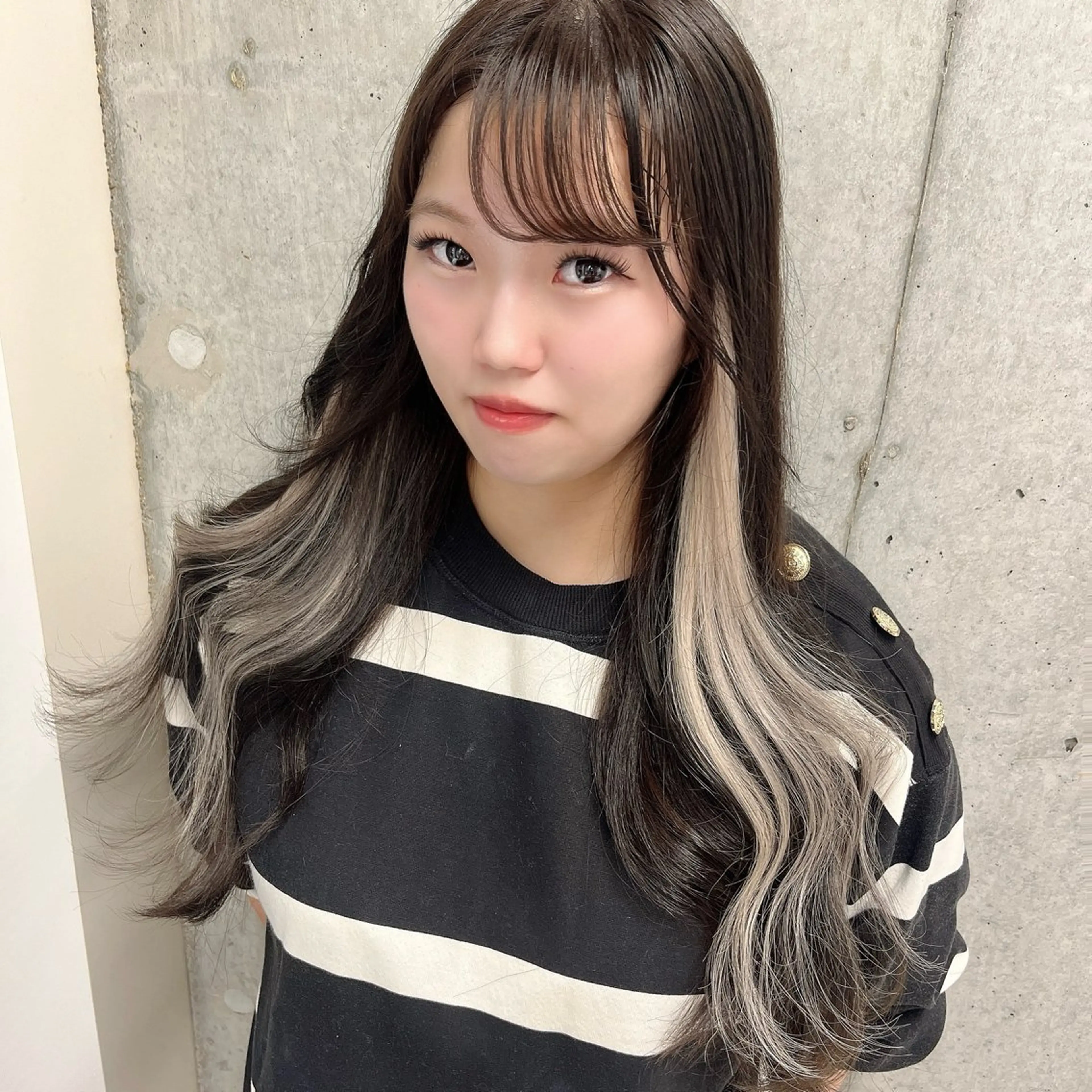 ロング シールエクステ エクステ エクステ りおな/髪質改善/ カラー /平尾のヘアスタイル