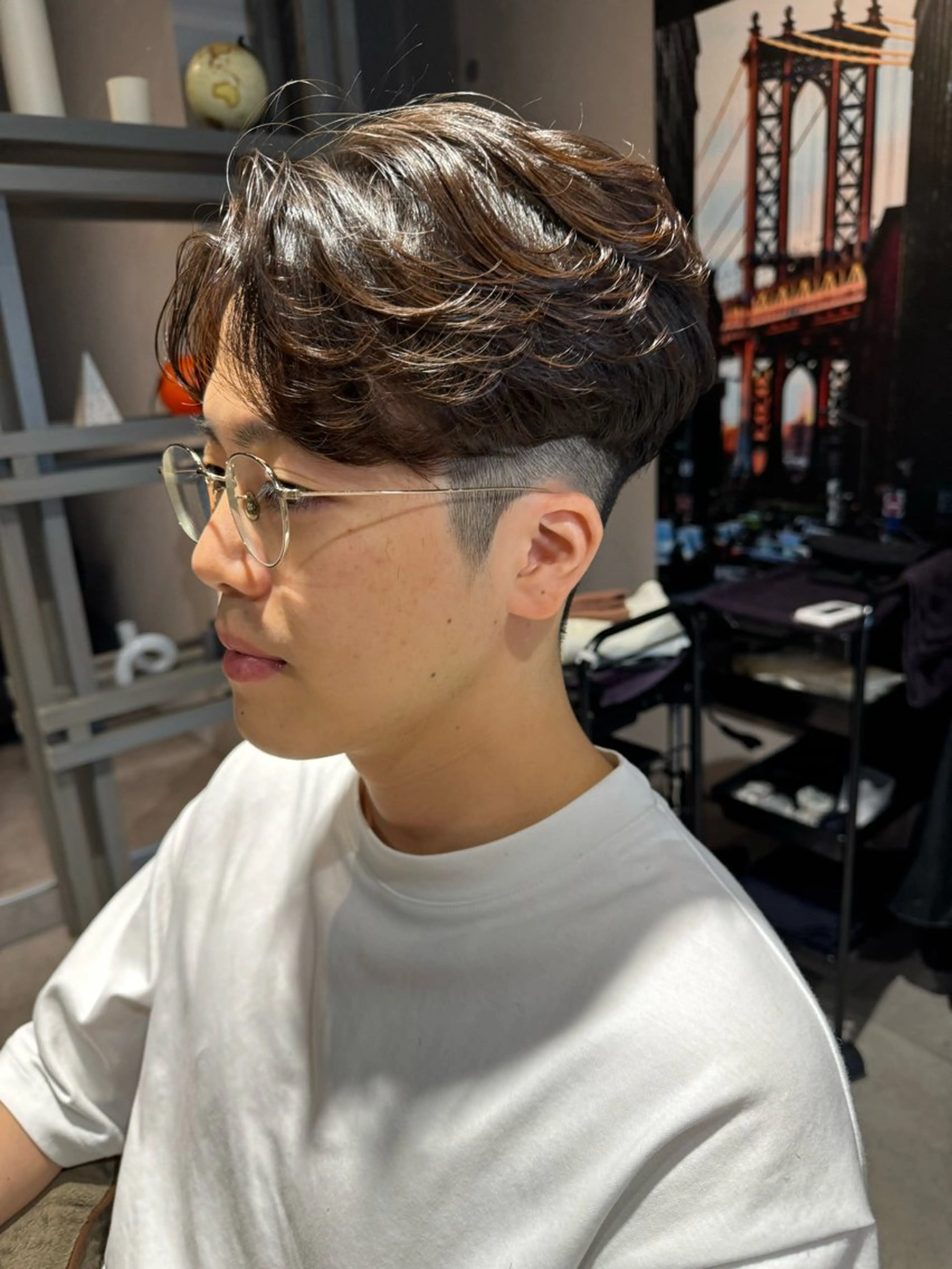 ショート パーマ メンズ カット パーマ 似合う髪型が 分からない方へのヘアスタイル