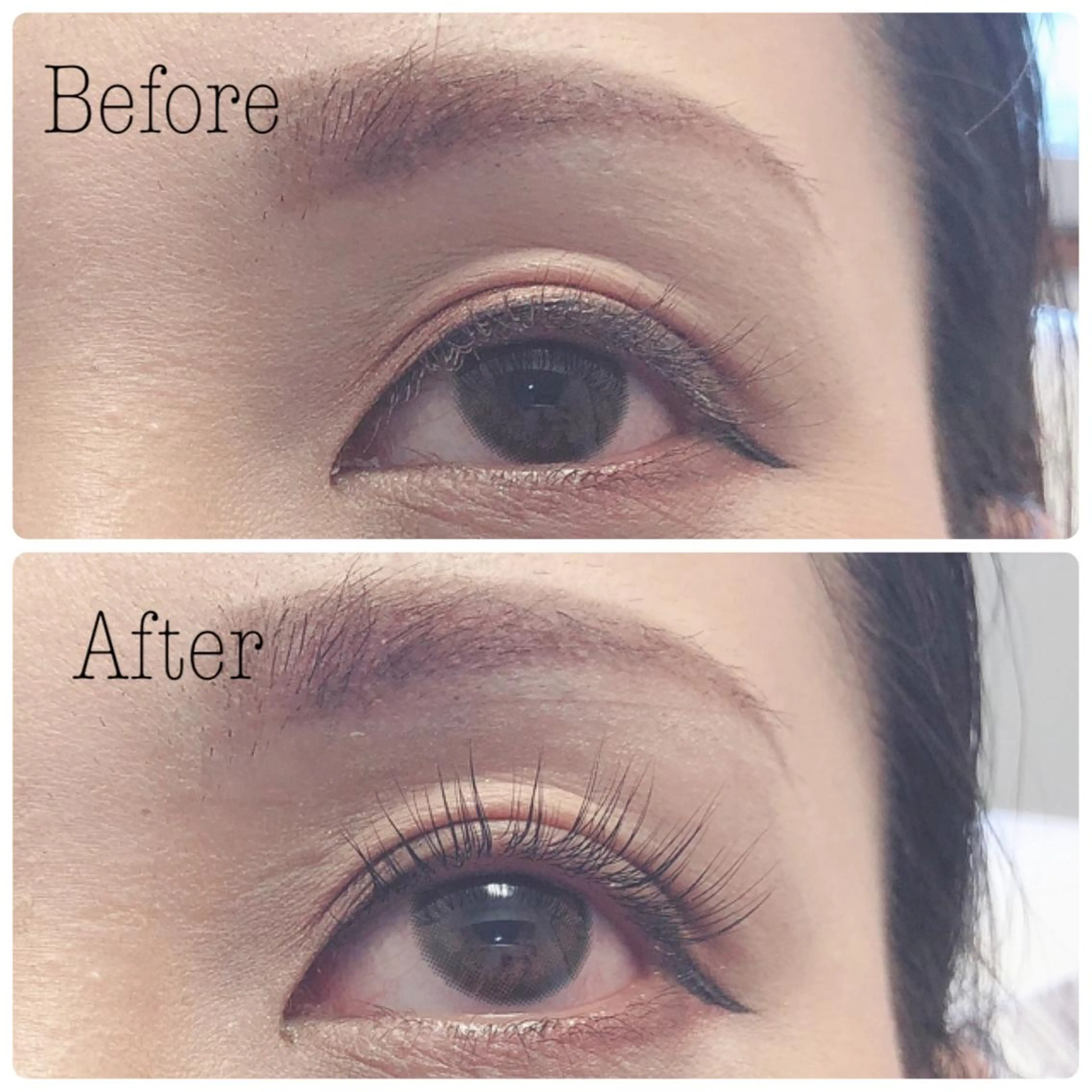 ❤️上パリジェンヌラッシュリフト&下まつ毛パーマ❤️の写真