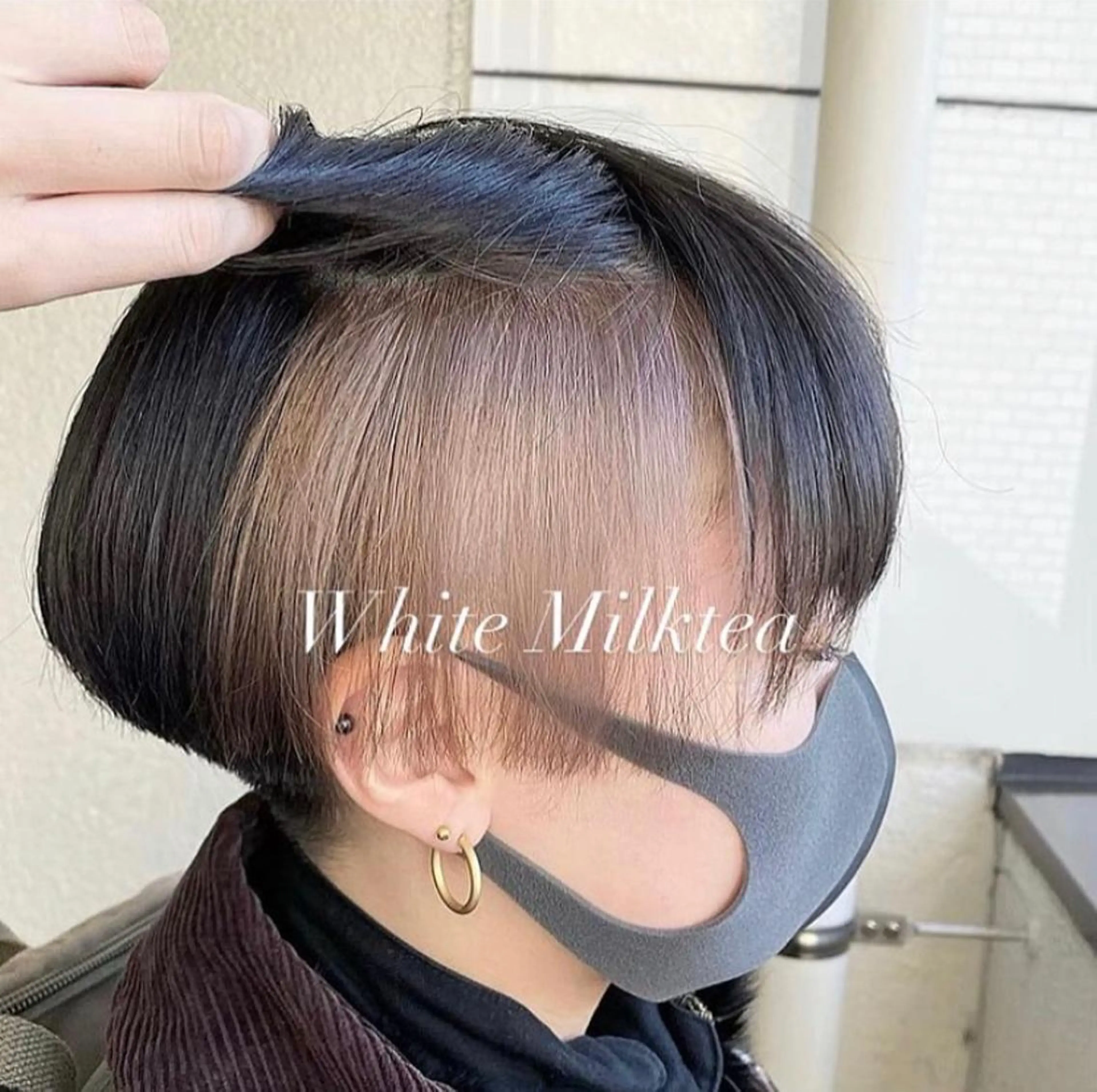 ショート カラー マンツーマン施術🌷 透明感/HIKARIのヘアスタイル