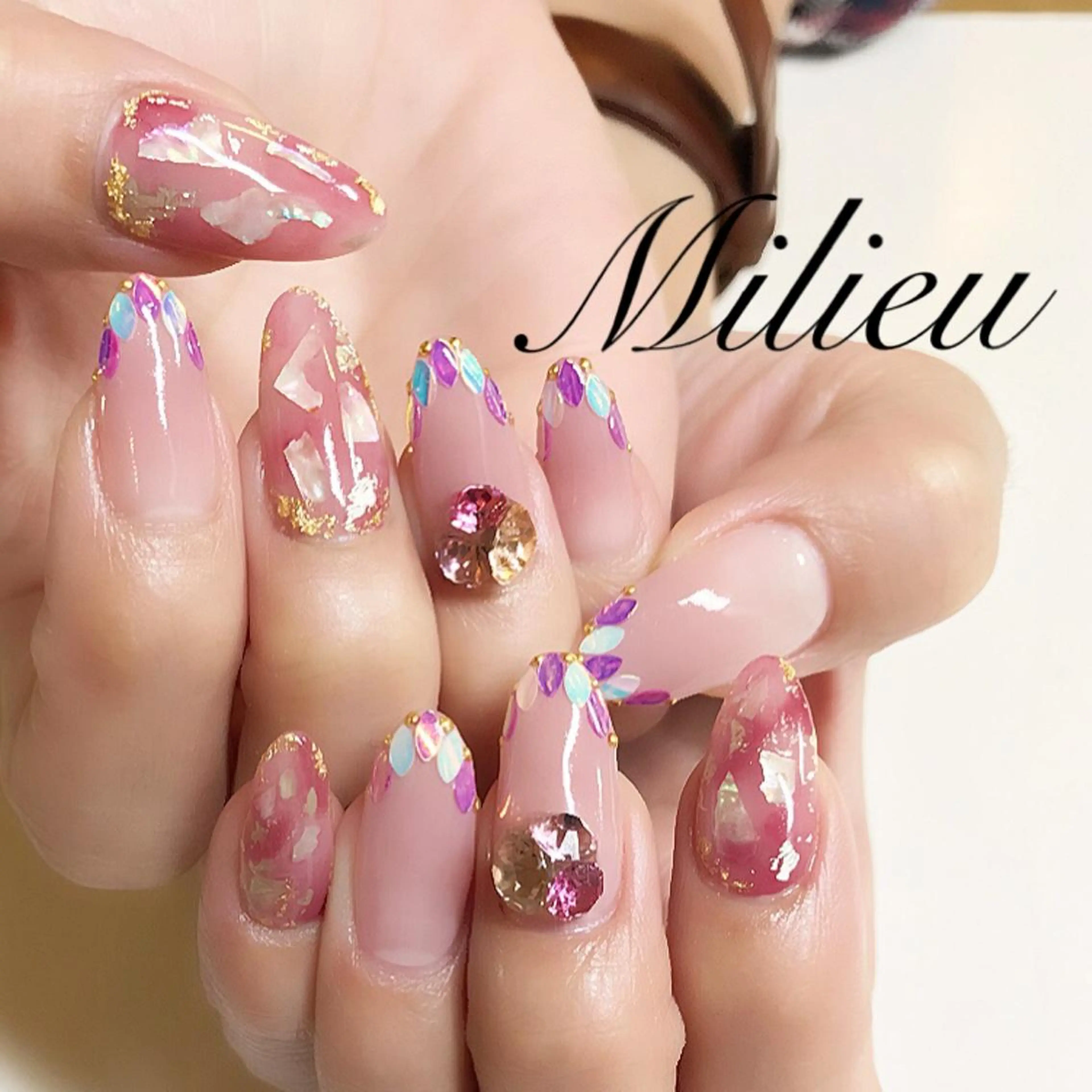 ネイル ハンドネイル 吉澤 圭のネイルデザイン