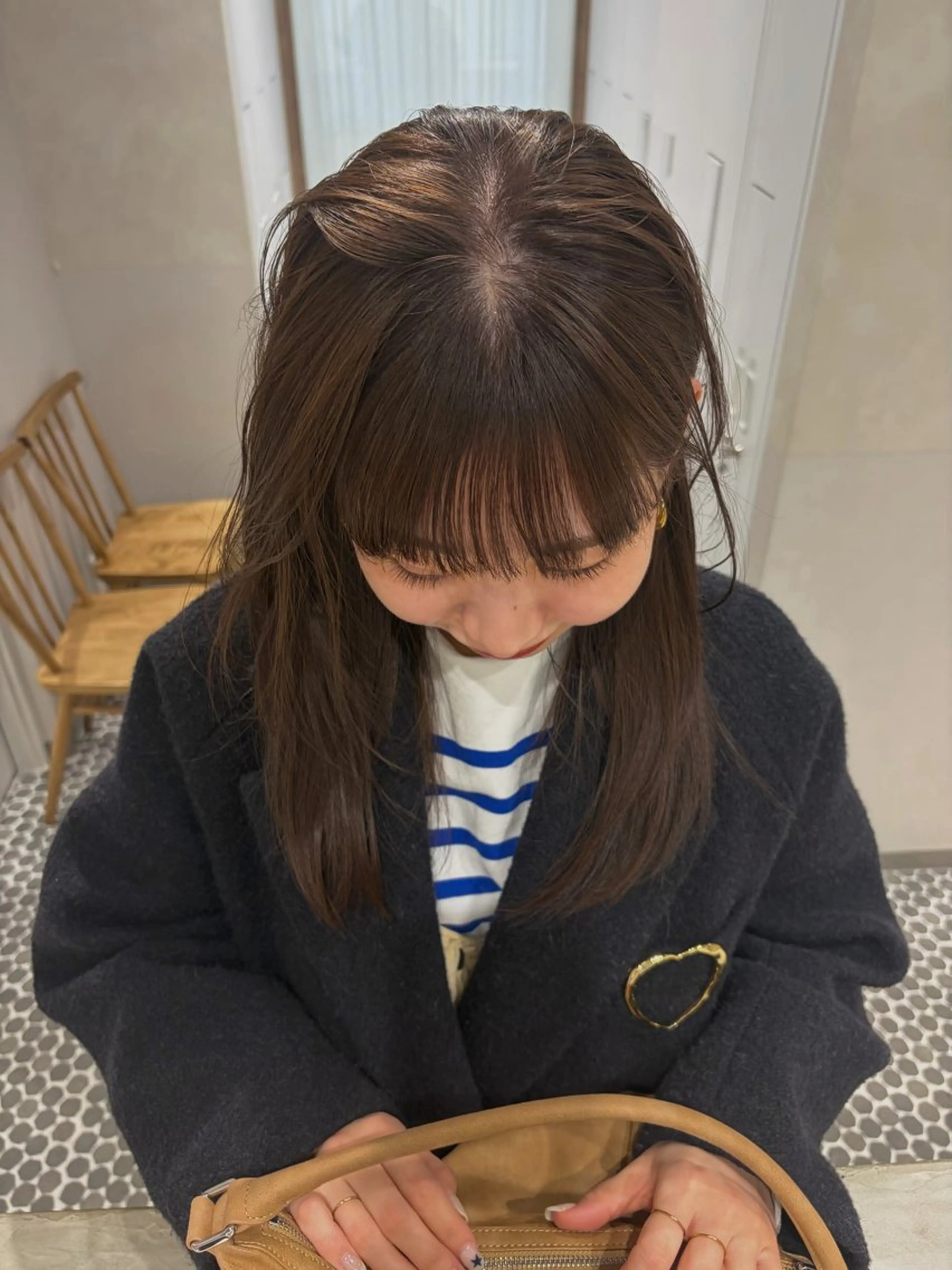 ミディアム カラー ラベンダーカラー SALOWIN 栄3丁目店所属・砂原 ひよりのヘアスタイル