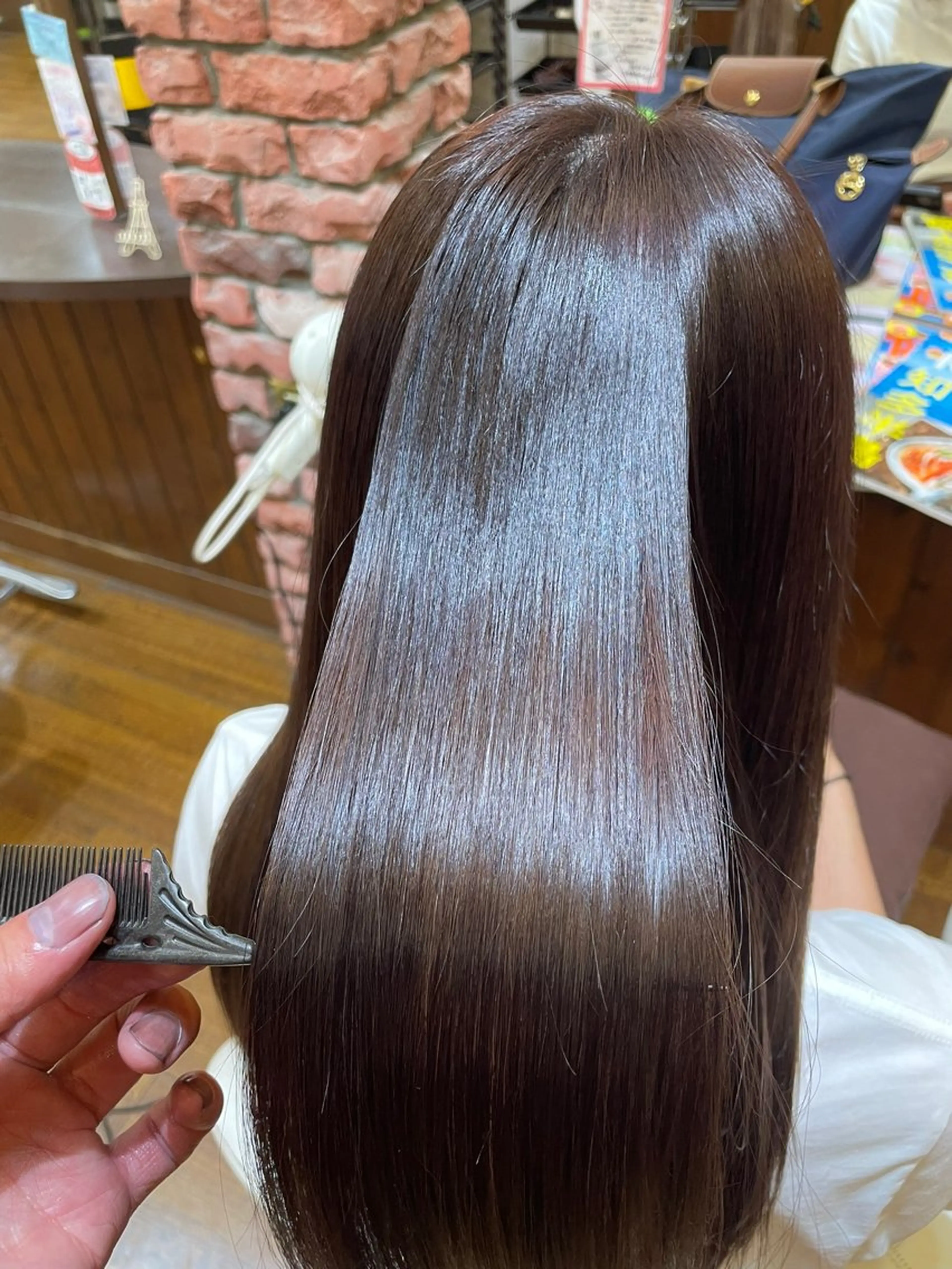 ロング カラー ビーズ緑店所属・片桐 巧貴のヘアスタイル