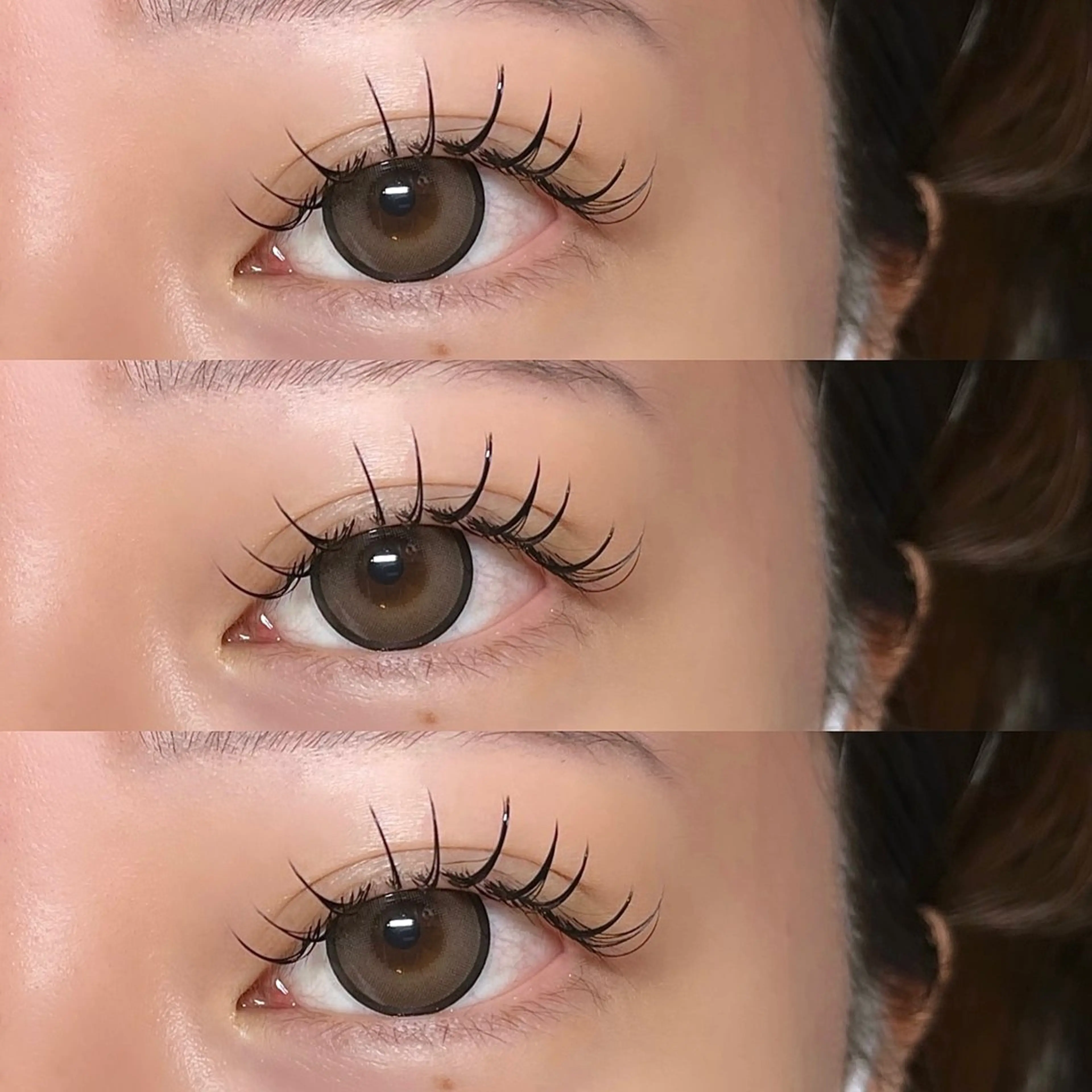 💛minimo限定💛フラットラッシュ120本迄×眉wax【眉メイク付き】の写真