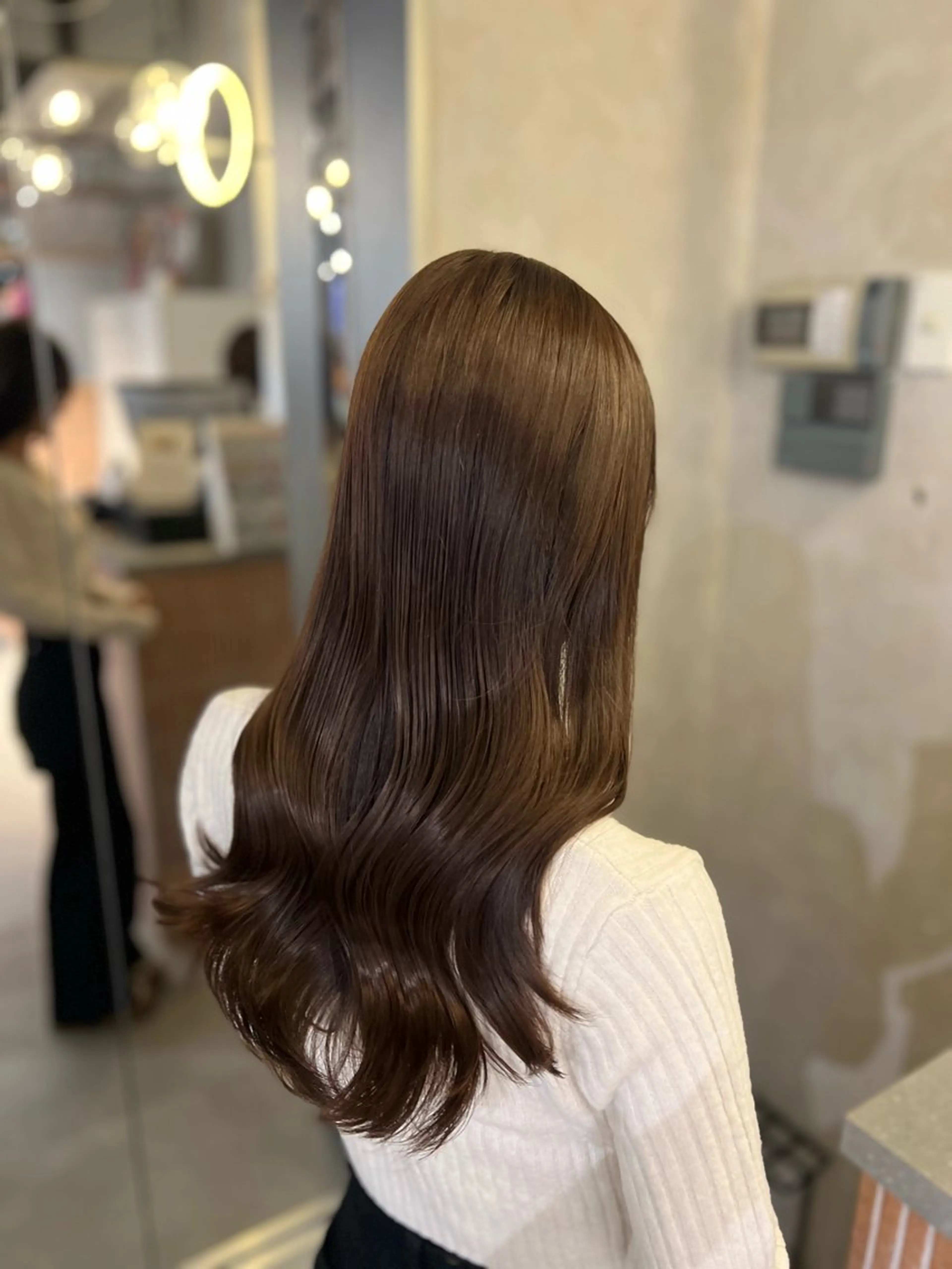 ロング カラー カット ヘアカラー トリートメント attrait 梅田店所属・梅田/ 髪質改善/ 似合わせ/RINKAのヘアスタイル