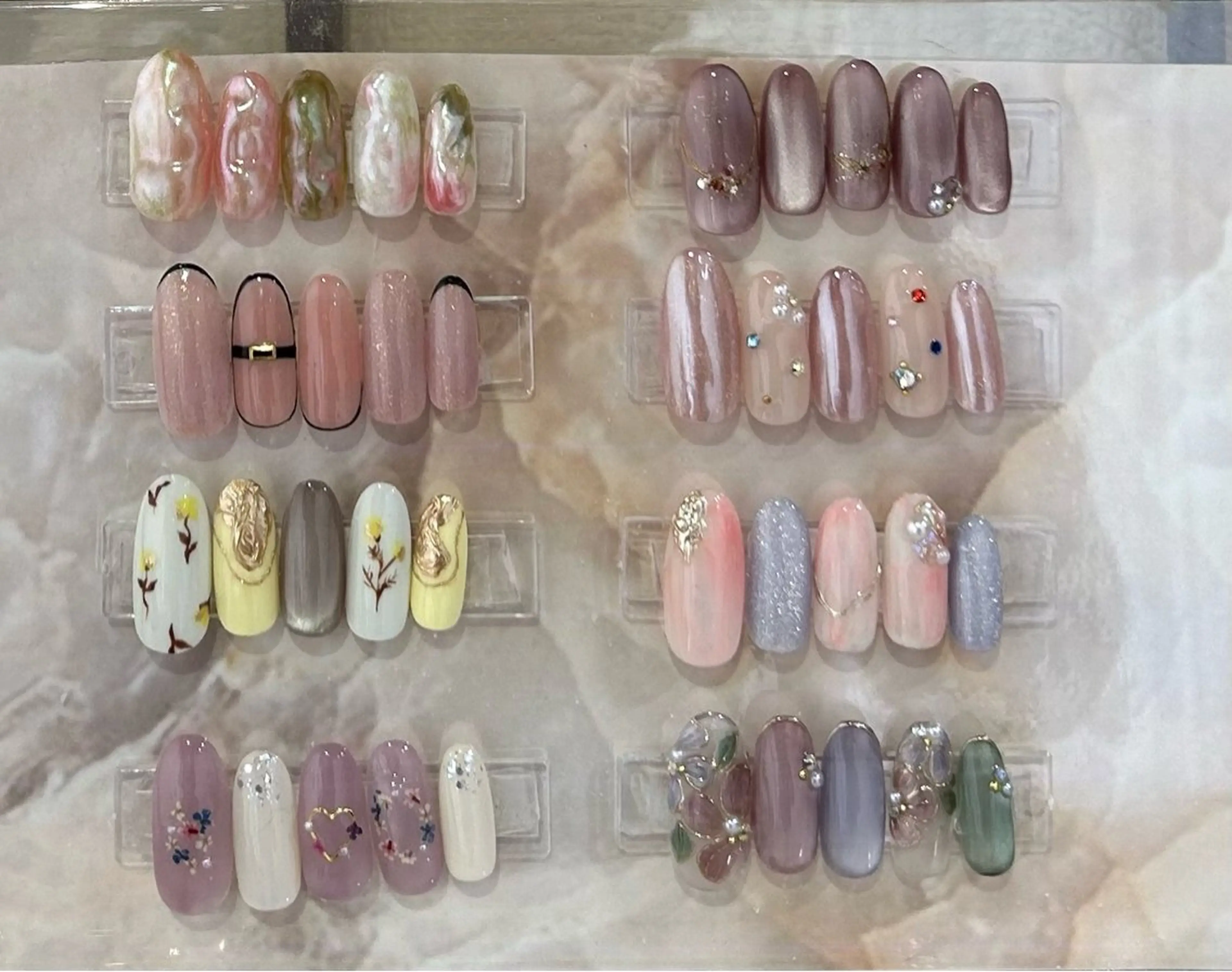 ネイル 春ネイル ネイルチップ ハンドネイル nailsister みずきのネイルデザイン