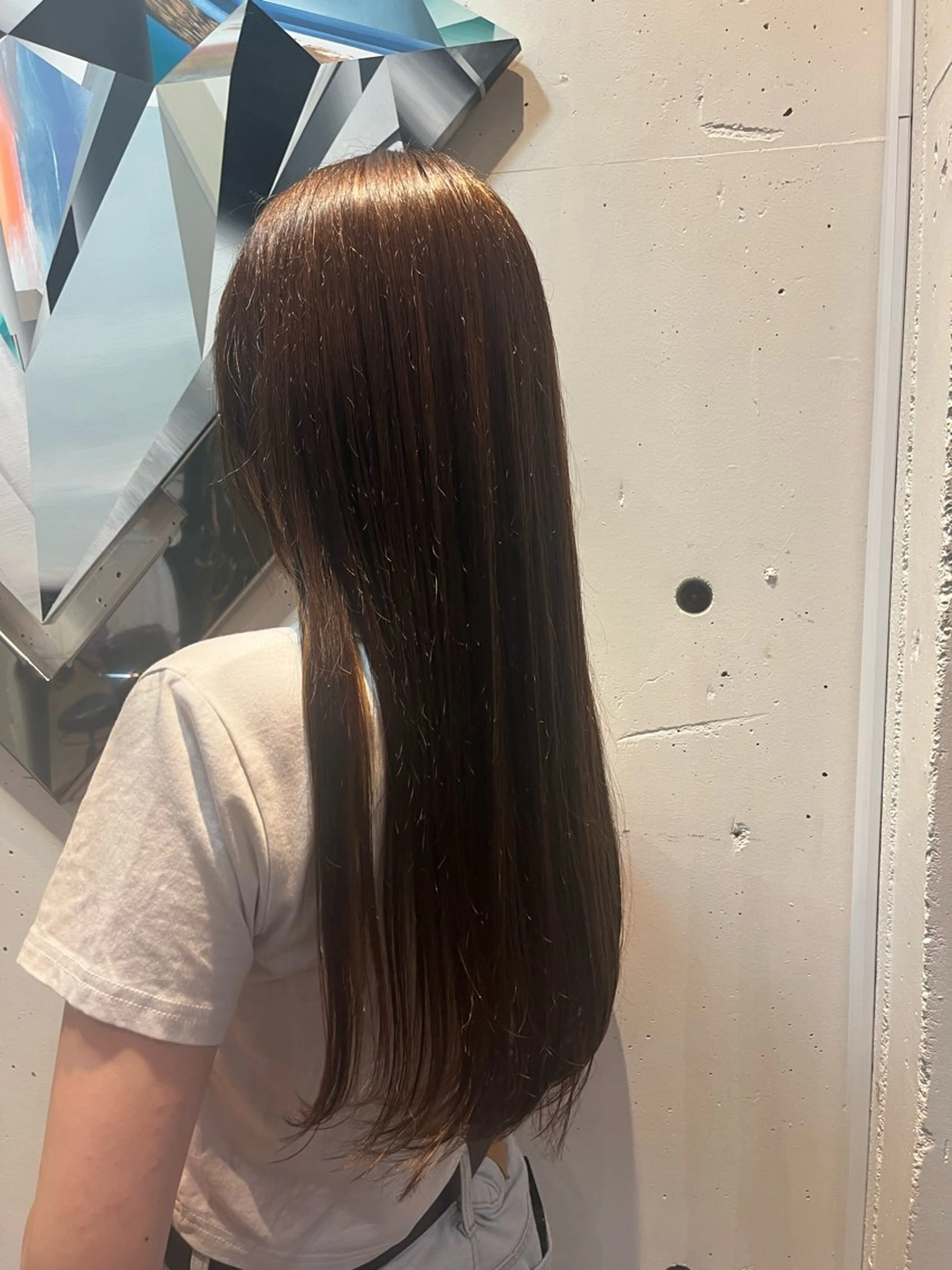 縮毛矯正＋トリートメントの写真