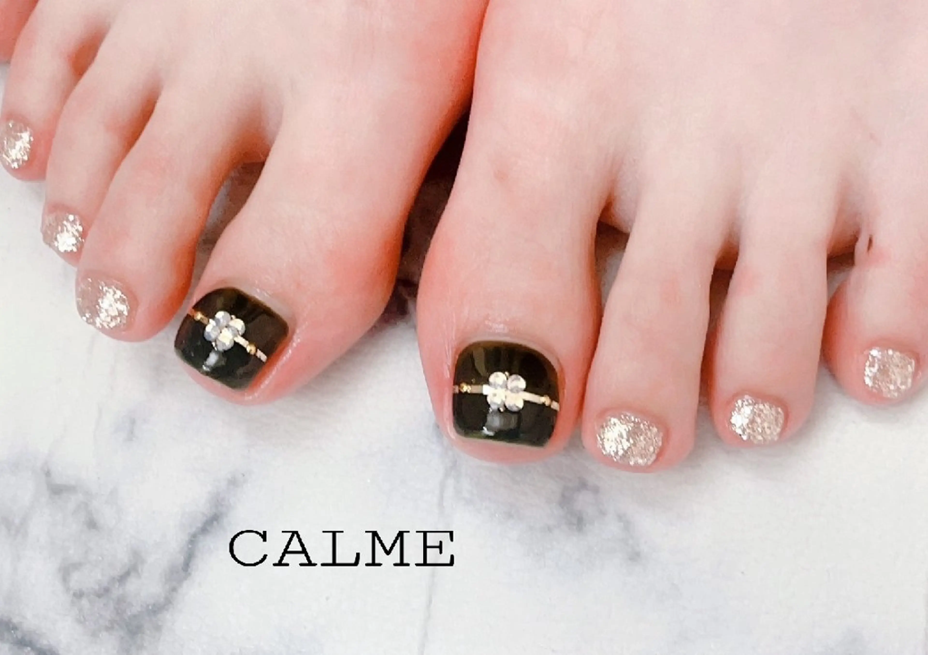 Foot⭐初回ソフトオフ無料⭐ミニモ限定！！親指ARTコース【フットバス込】の写真