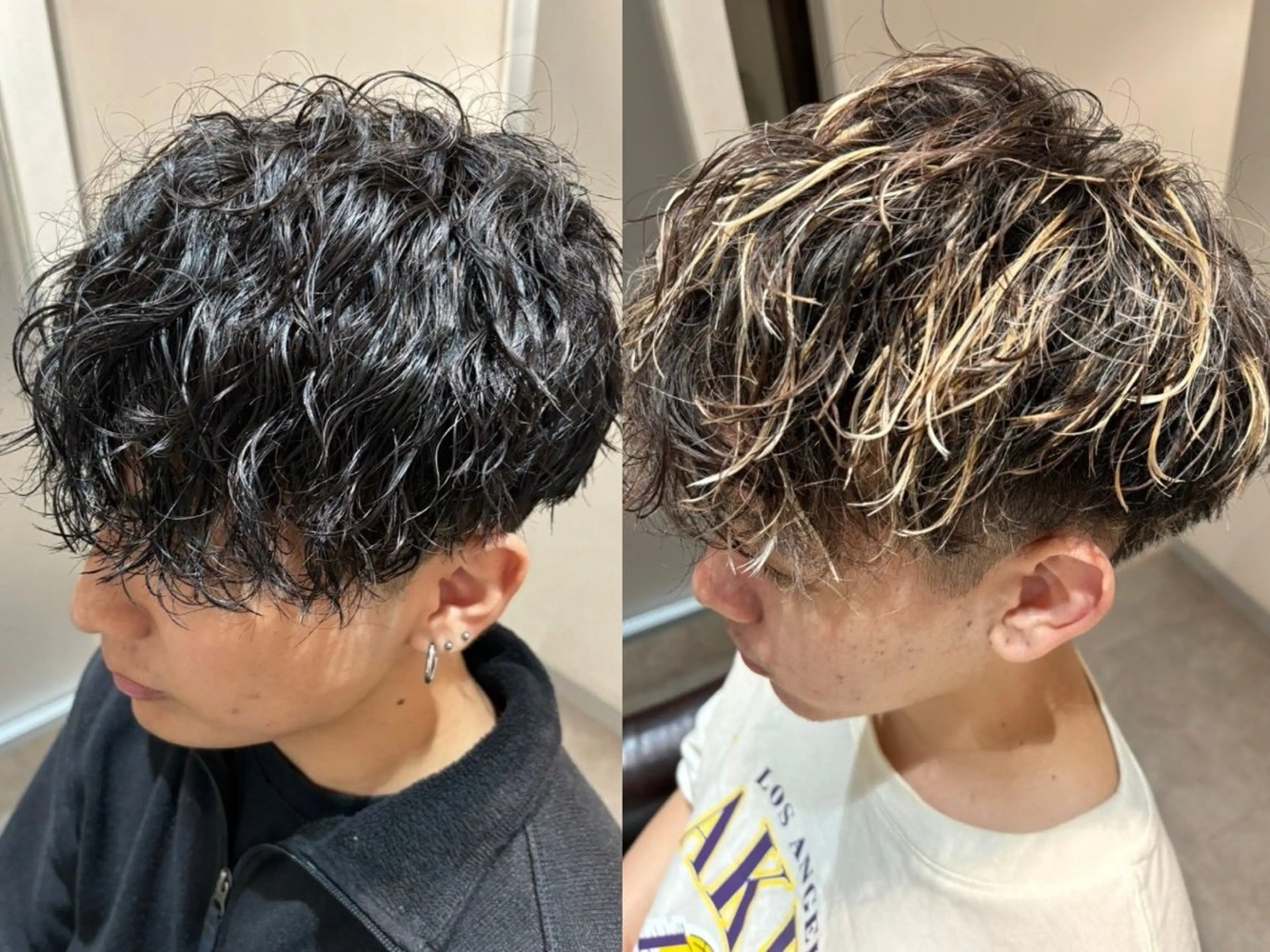 メンズ RUKA👱🏻 メンズカットパーマのヘアスタイル