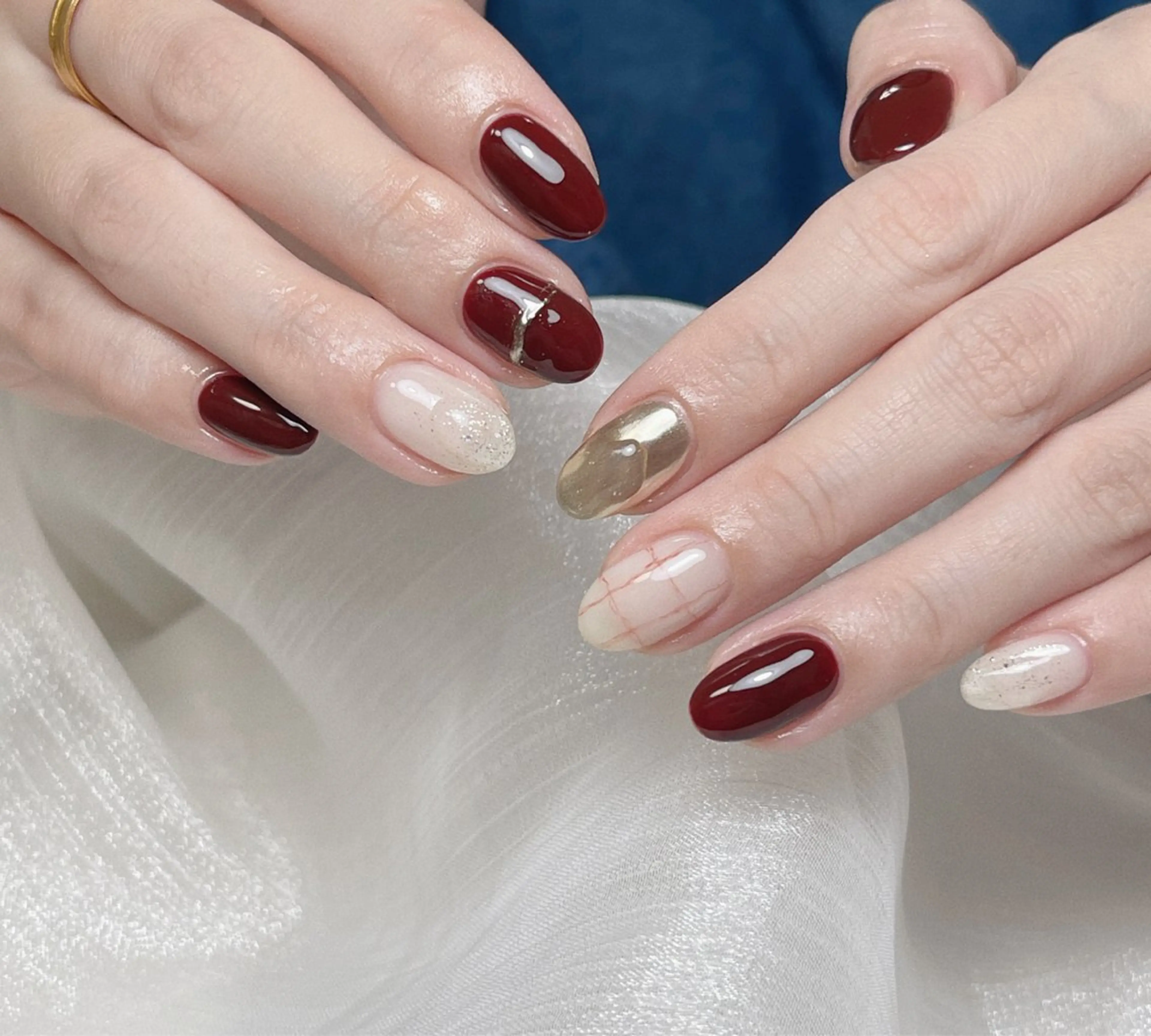 ネイル ハンドネイル まき 😈のネイルデザイン