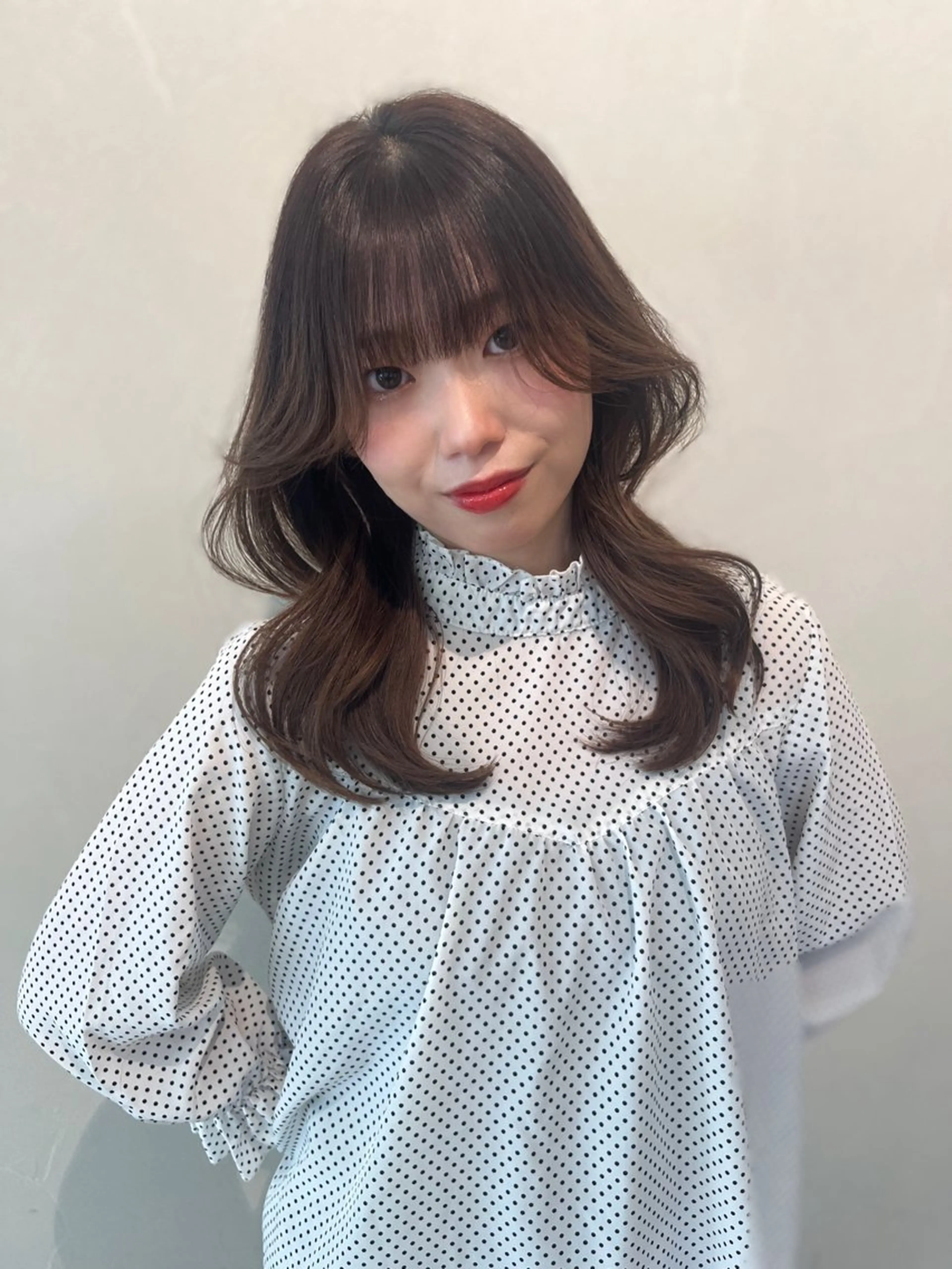 ⭐️人気No.1⭐️似合わせカット+透明感カラー+aujuaトリートメントの写真