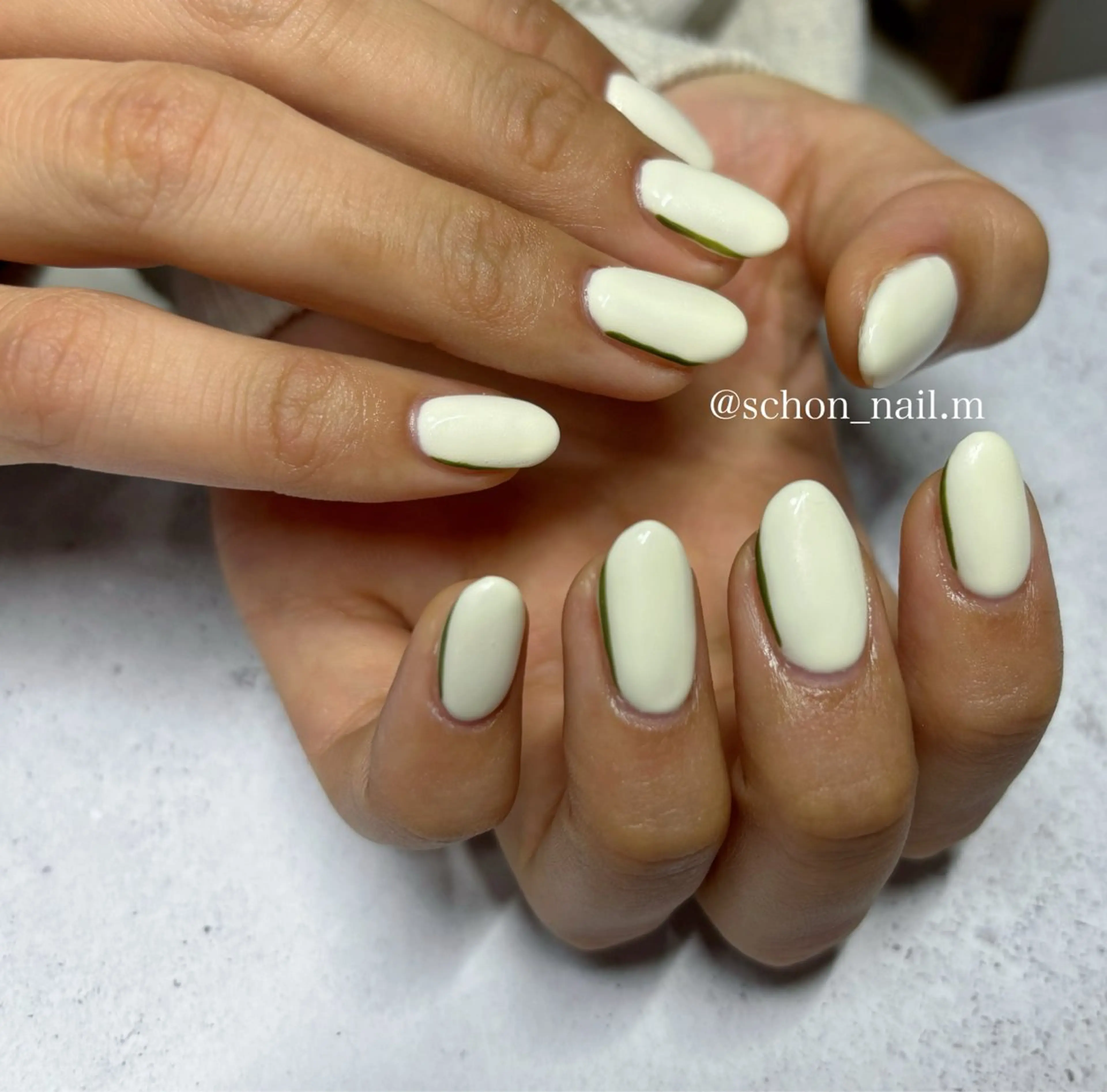 ネイル ハンドネイル Schön nail 自宅サロンのネイルデザイン