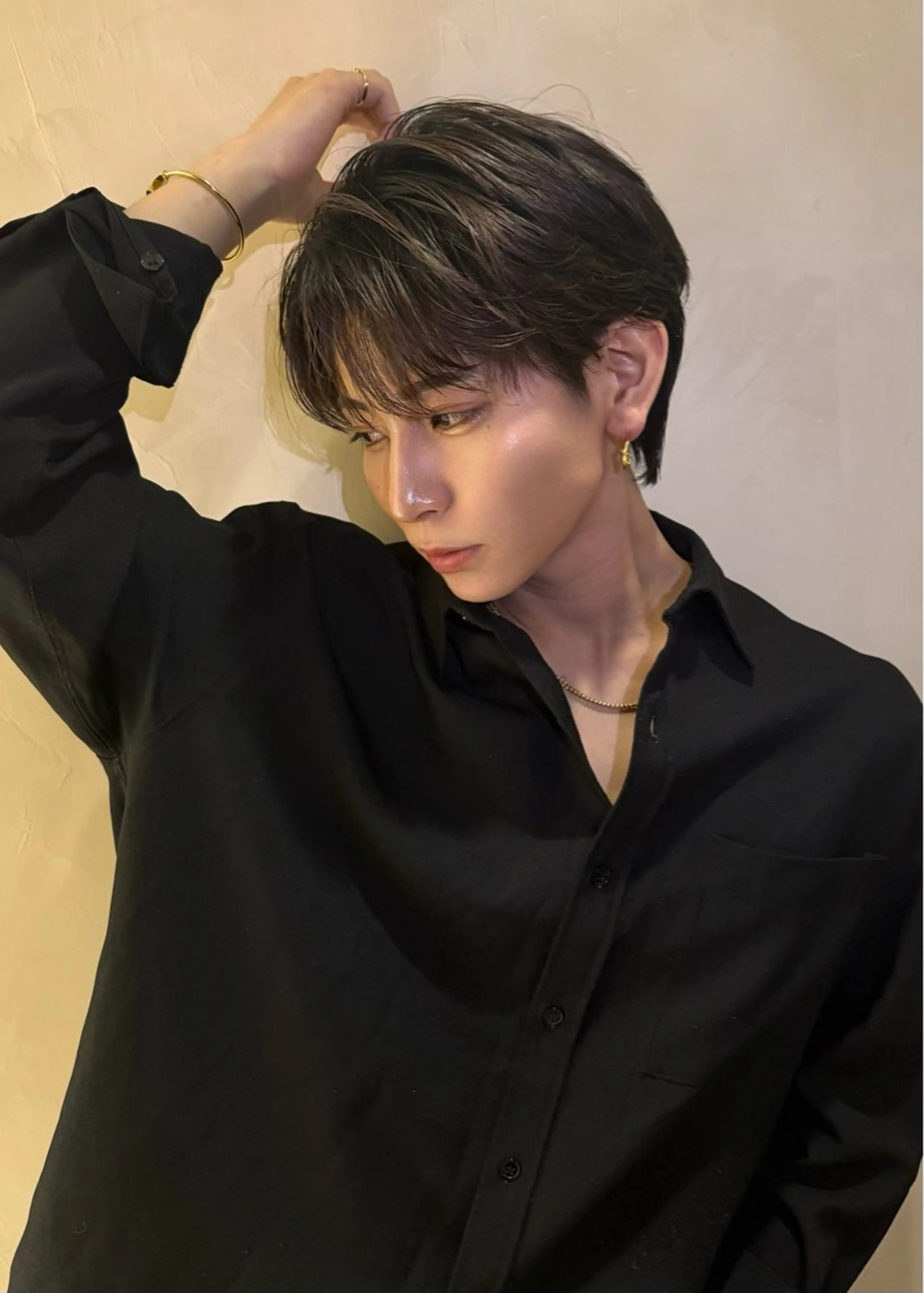 ショート パーマ メンズ メンズ韓国風 韓国風ヘア パーマ SALOWIN吉祥寺所属・クボリョウ 吉祥寺/韓国ヘアのヘアスタイル