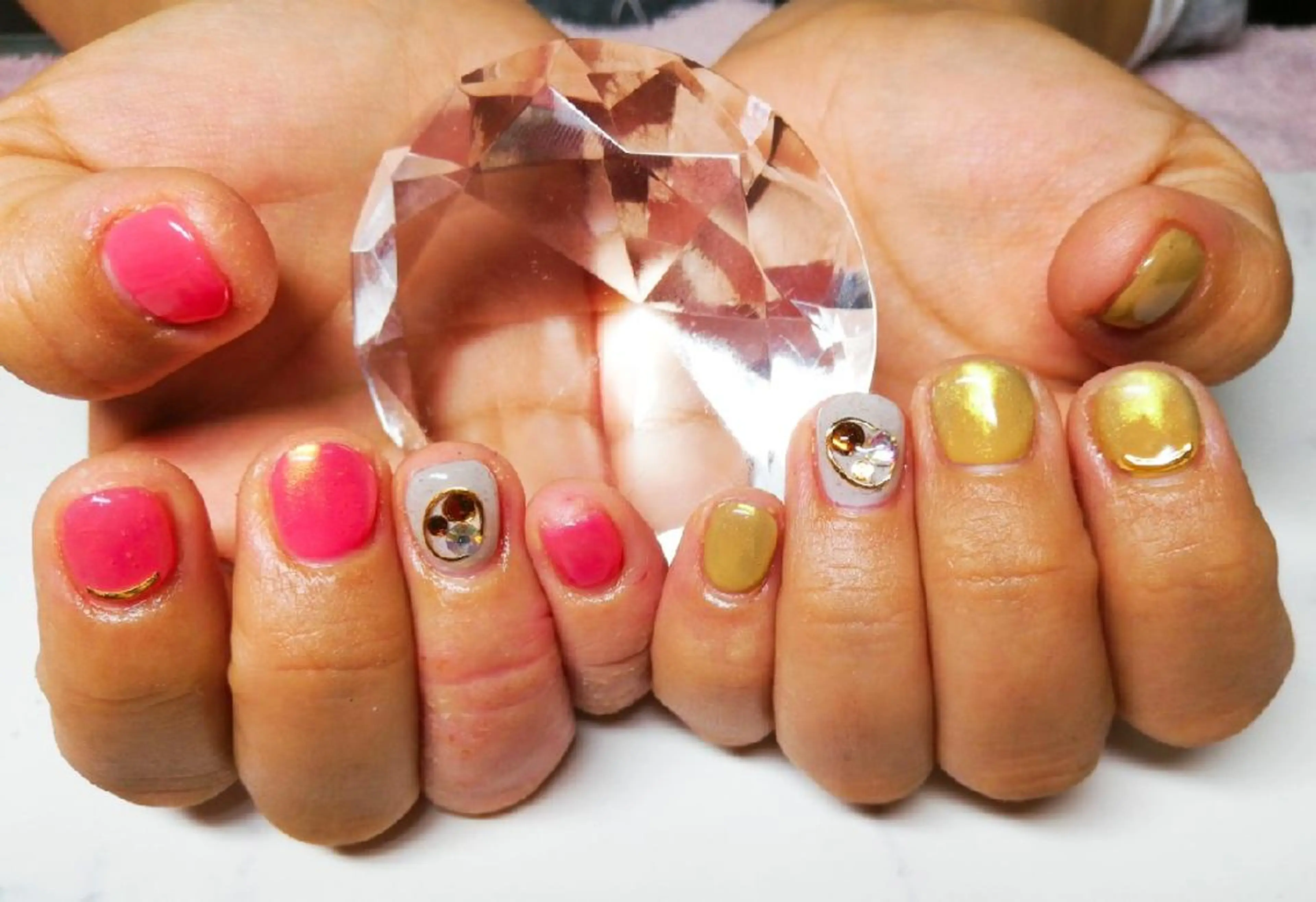 ネイル オーロラネイル Nail Salon macherieのネイルデザイン