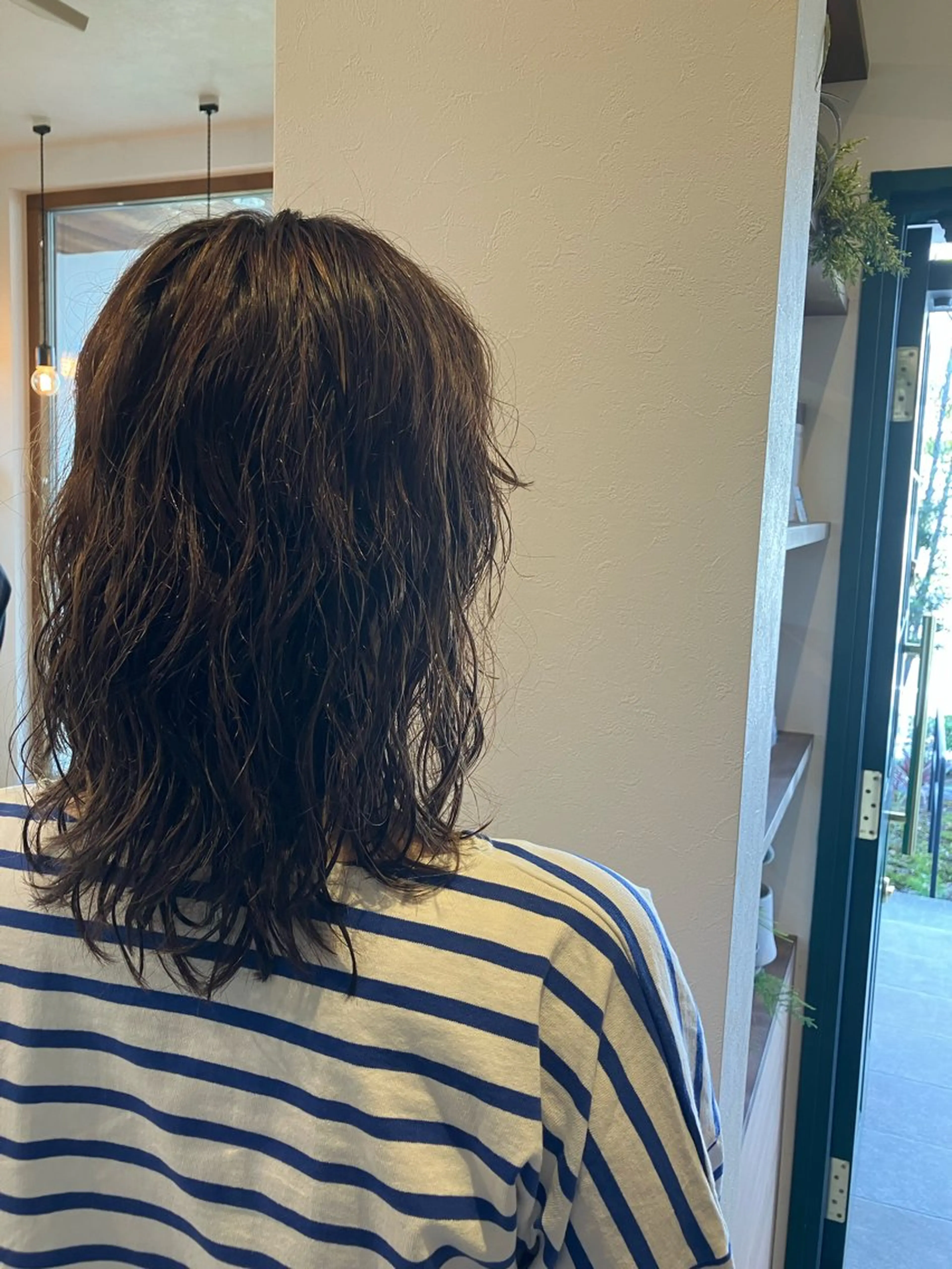 パーマ ウルフカット 清水 美香のヘアスタイル