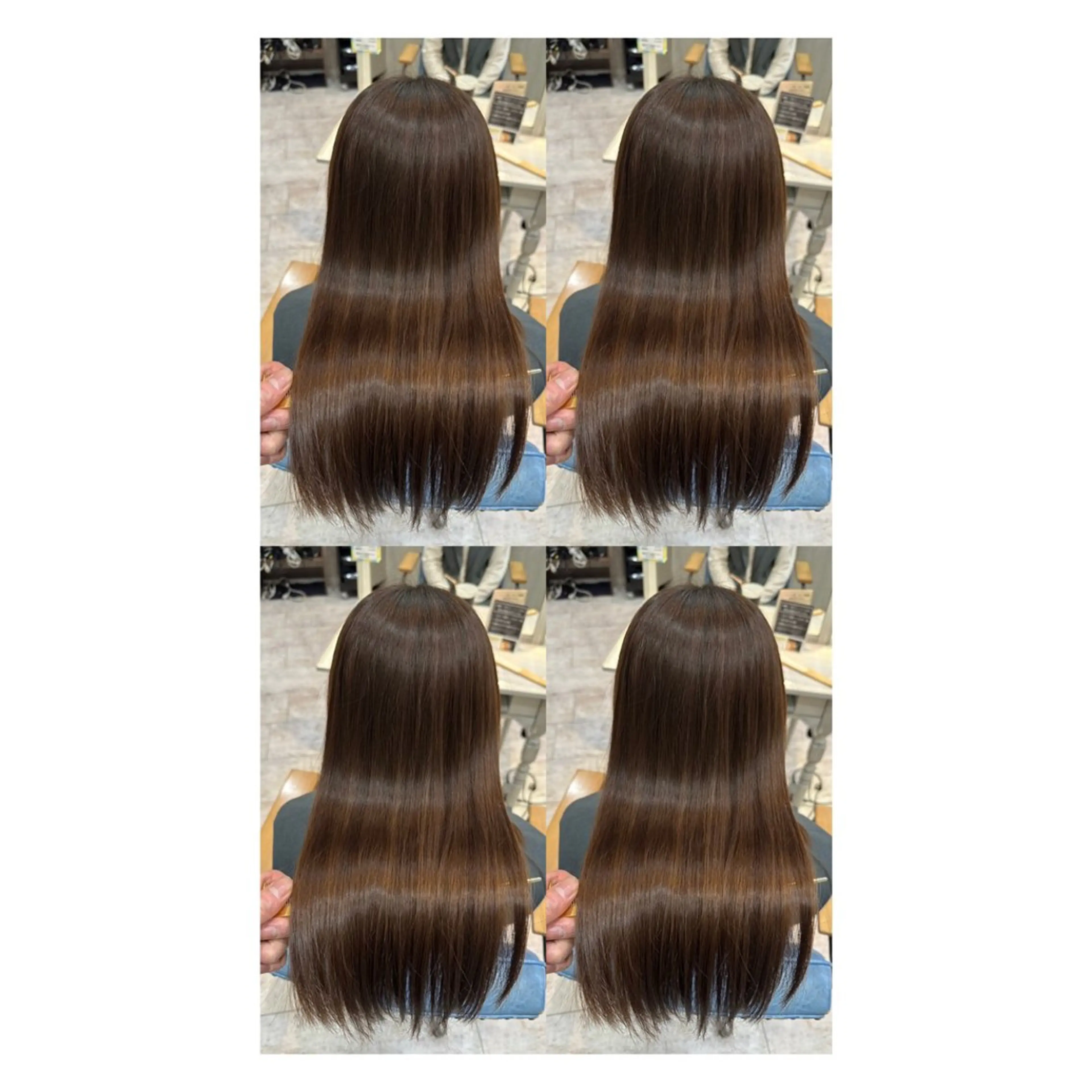 ロング カラー 透明感カラー 髪質改善 縮毛矯正 トリートメント カット ヘアカラー トリートメント 店長✨レイヤー✖️ 髪質改善✖️韓国ヘアのヘアスタイル