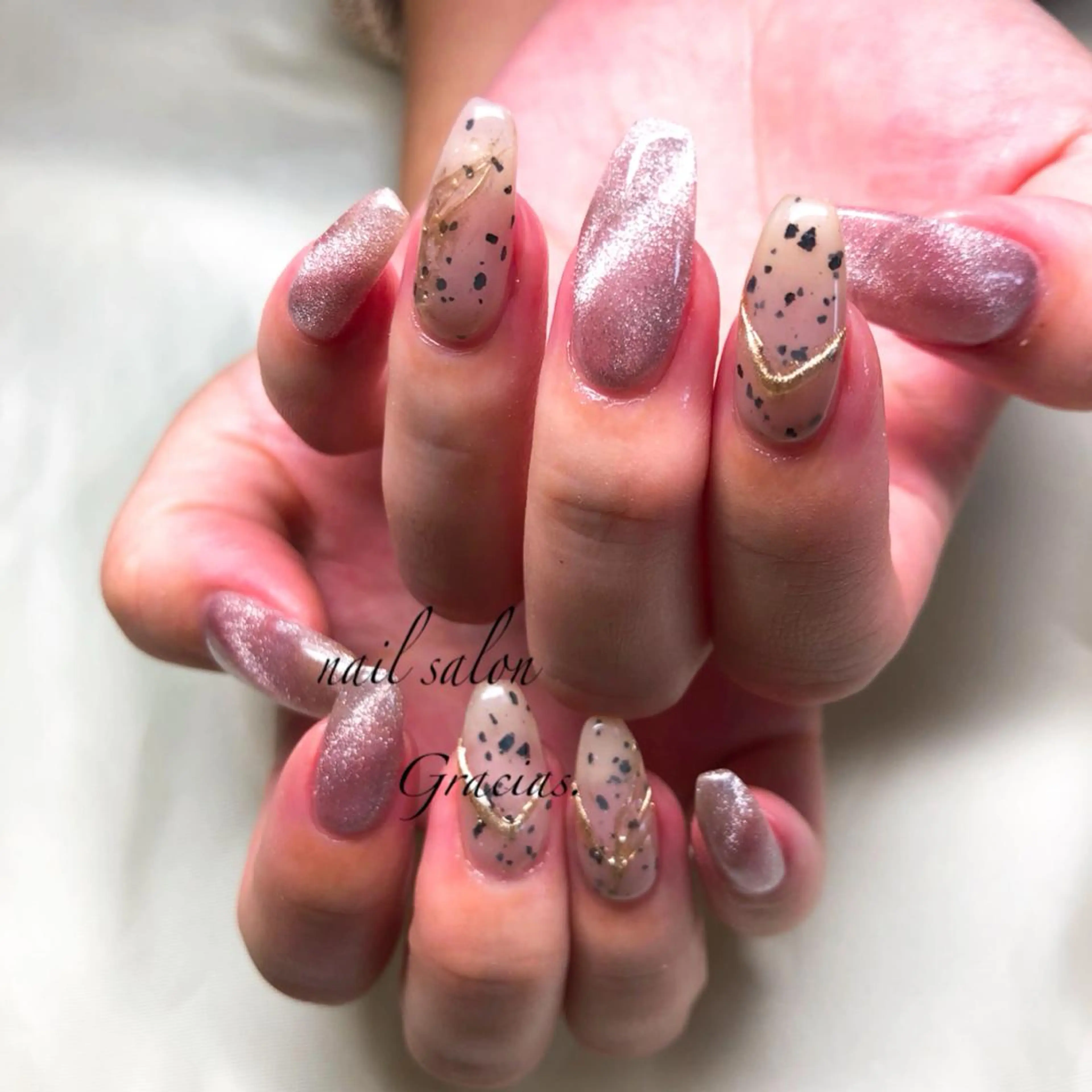 ネイル ハンドネイル Gracias. rieのネイルデザイン