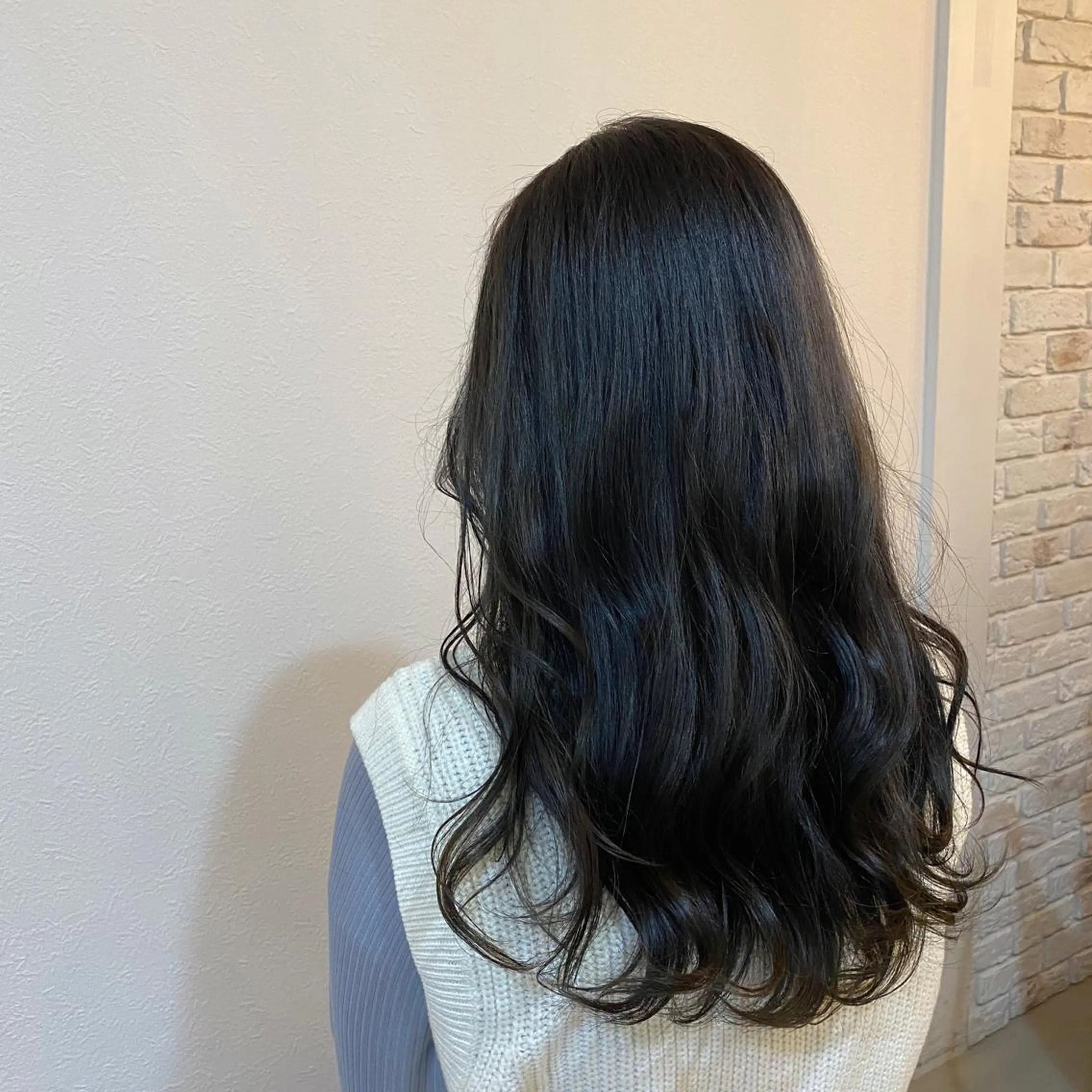 ロング カラー カット ヘアカラー トリートメント 髪質改善／艶カラー 🫧harunaのヘアスタイル